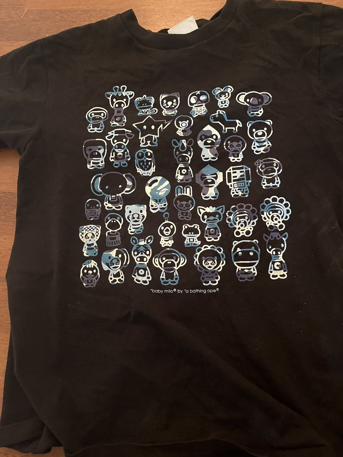 Bape Bape black and blue shirt Size US S / EU 44-46 / 1 - 1 Thumbnail