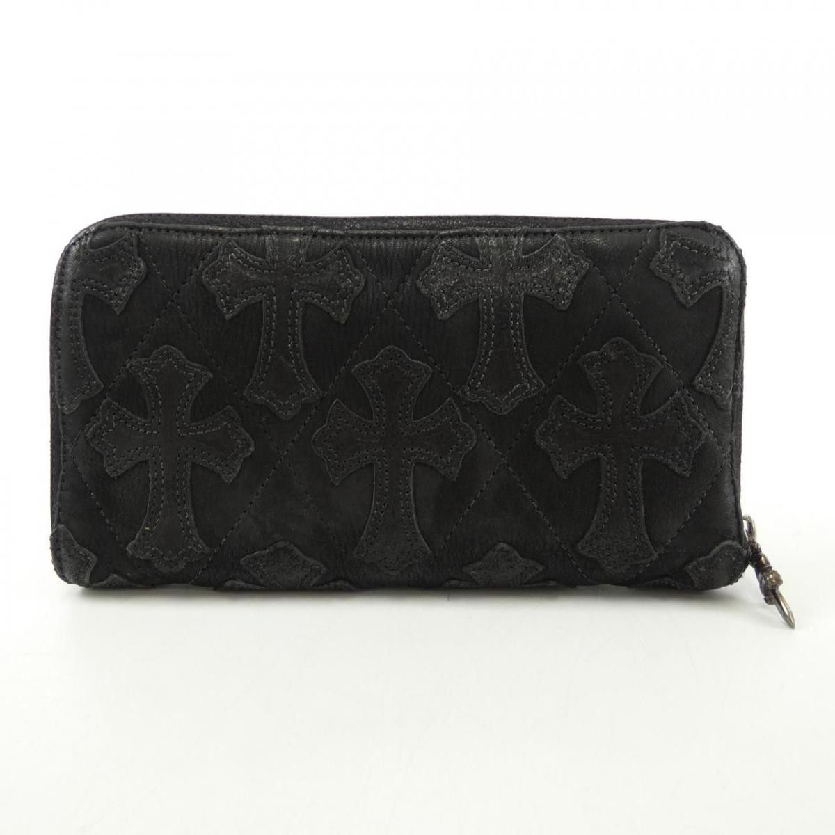 Chrome Hearts Chrome Hearts Cross Patch Quilted Wallet Size ONE SIZE - 2 Thumbnail