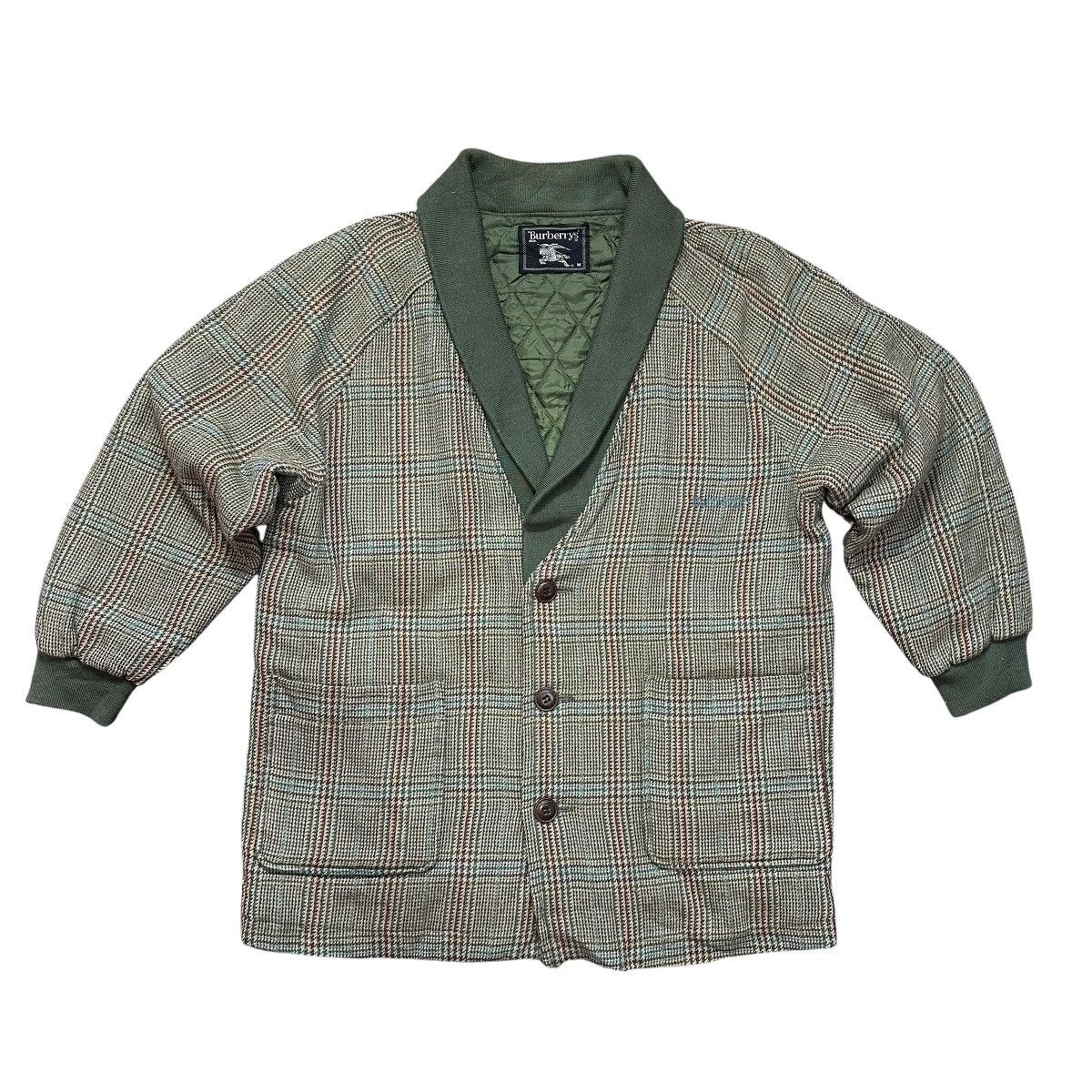 Burberry Vintage Burberrys Wool Plaid Quilted Lining Nova Check Size US M / EU 48-50 / 2 - 1 Thumbnail
