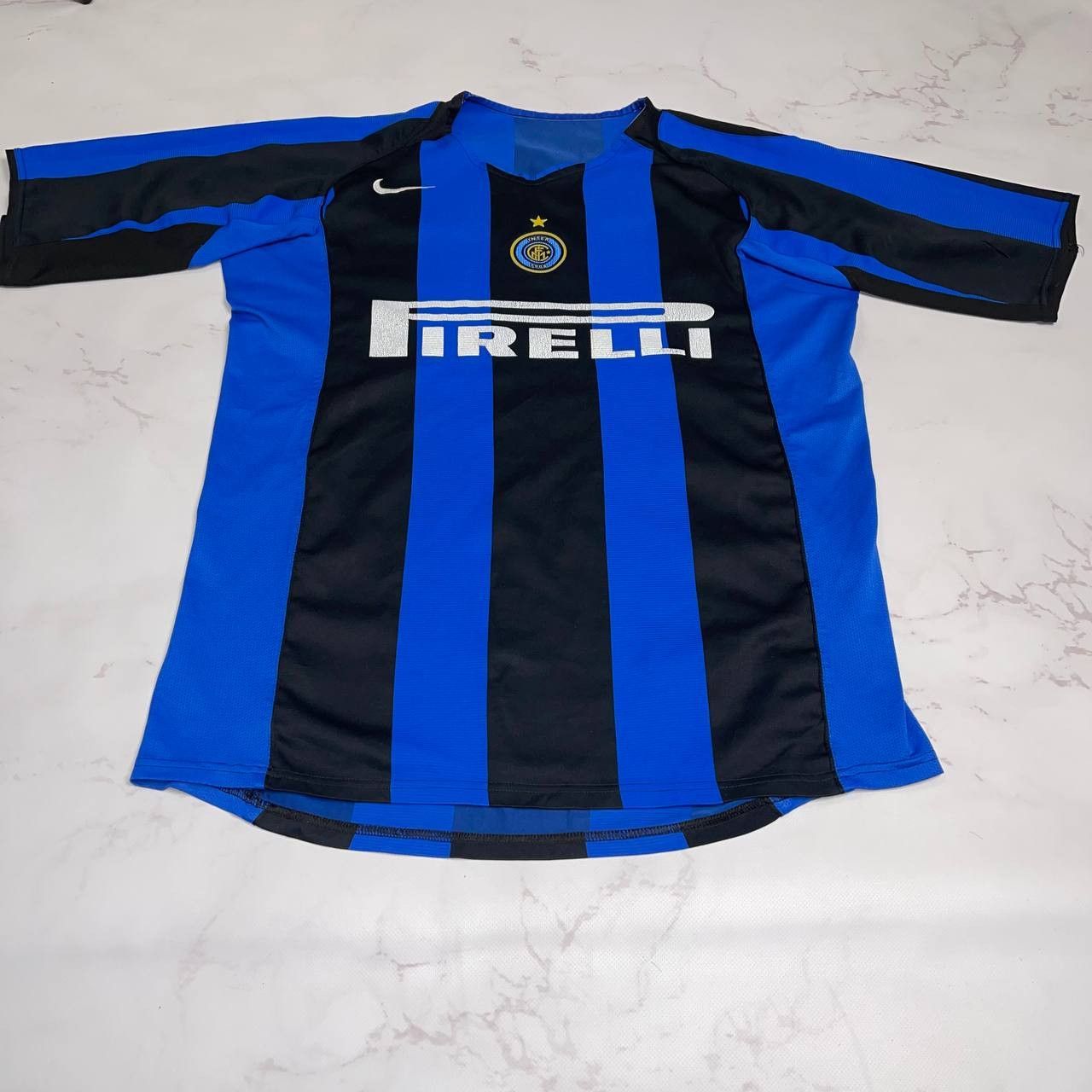 Nike Nike Inter Milan Home Football Soccer Jersey Size L Vintage Size US L / EU 52-54 / 3 - 3 Thumbnail