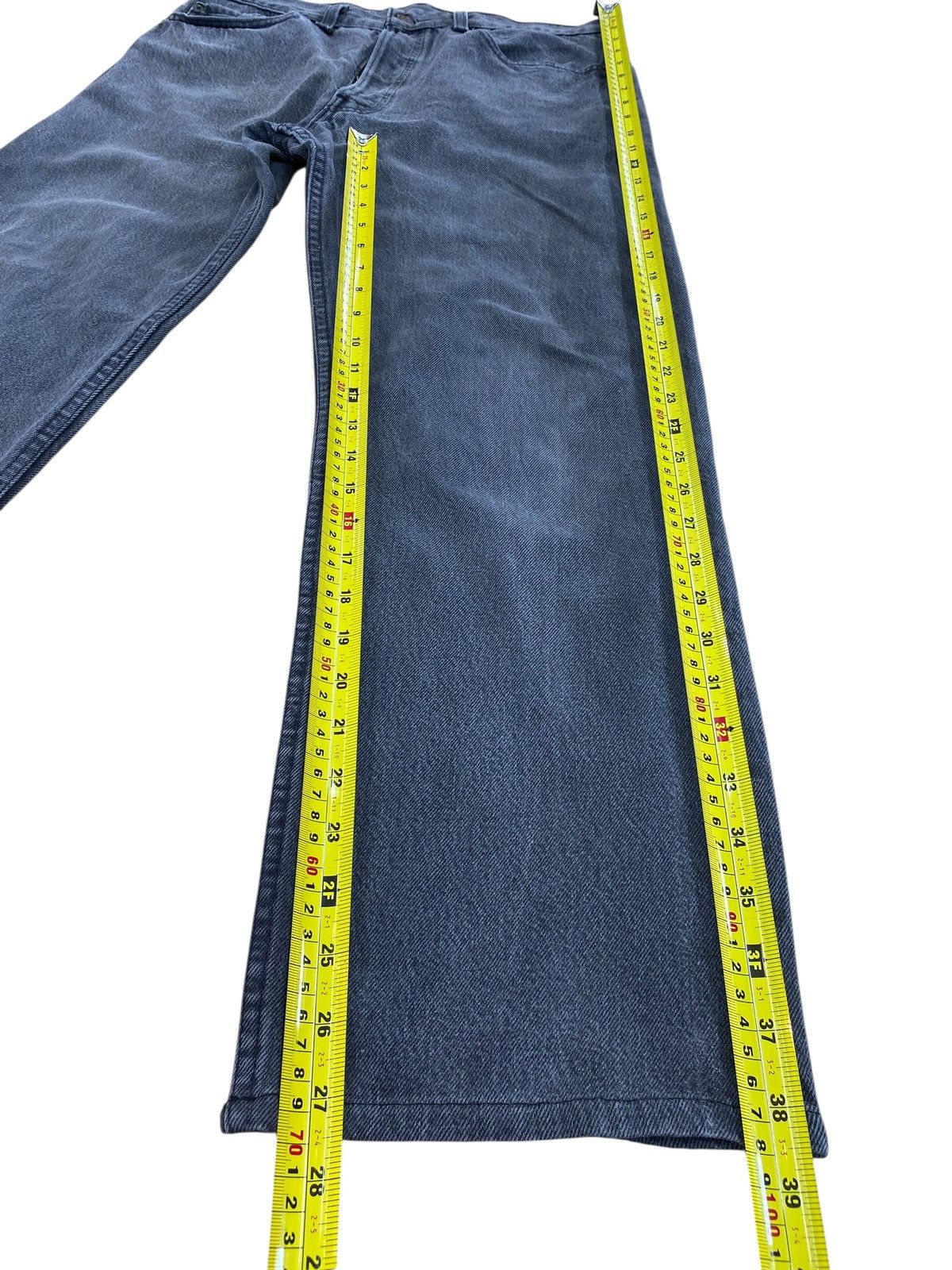 Levi's Levi’s 501 Black Wash Style Loose Jeans Size US 32 / EU 48 - 8 Thumbnail
