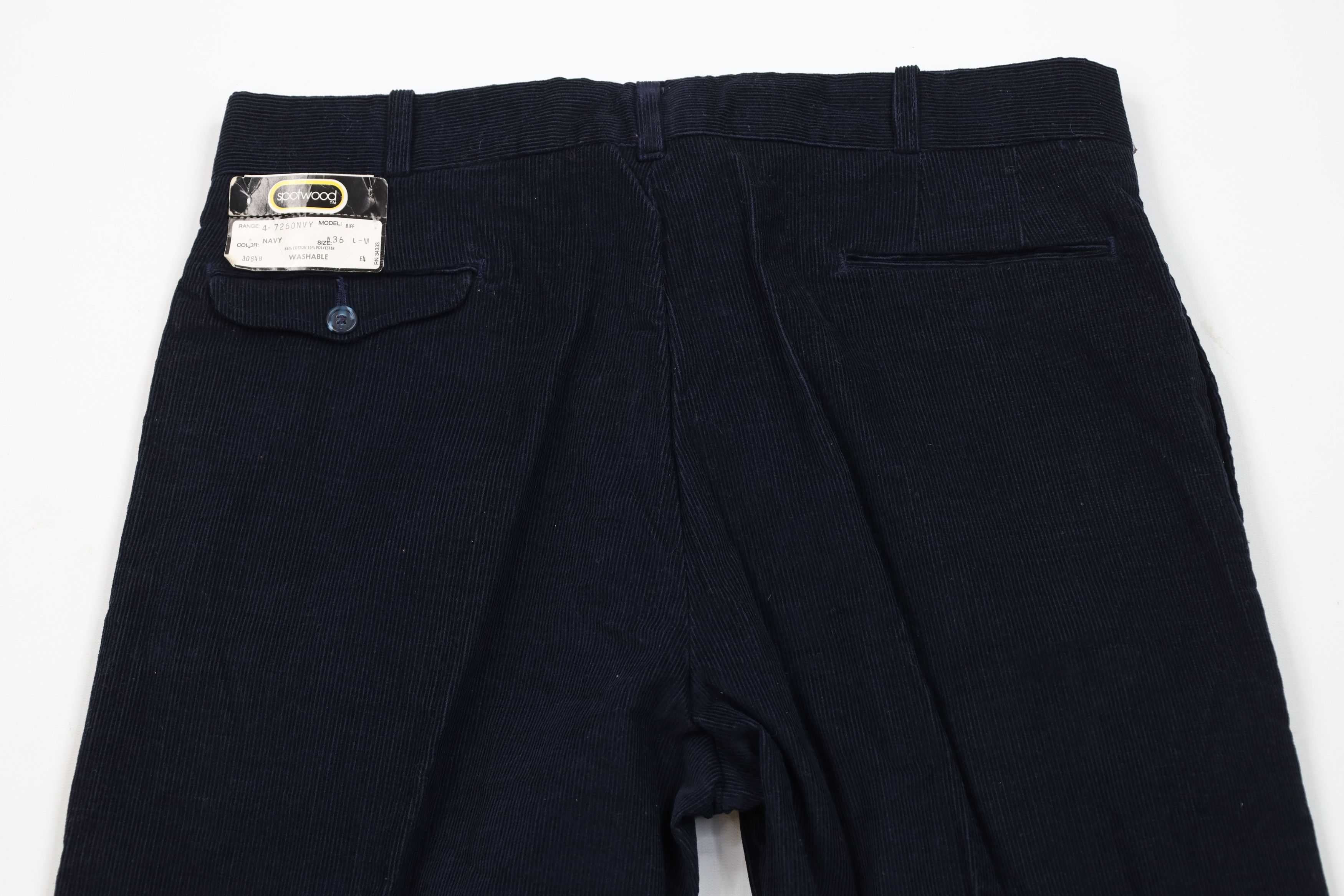 Vintage Deadstock Vintage 70s Streetwear Wide Leg Corduroy Pants USA Size US 36 / EU 52 - 10 Thumbnail