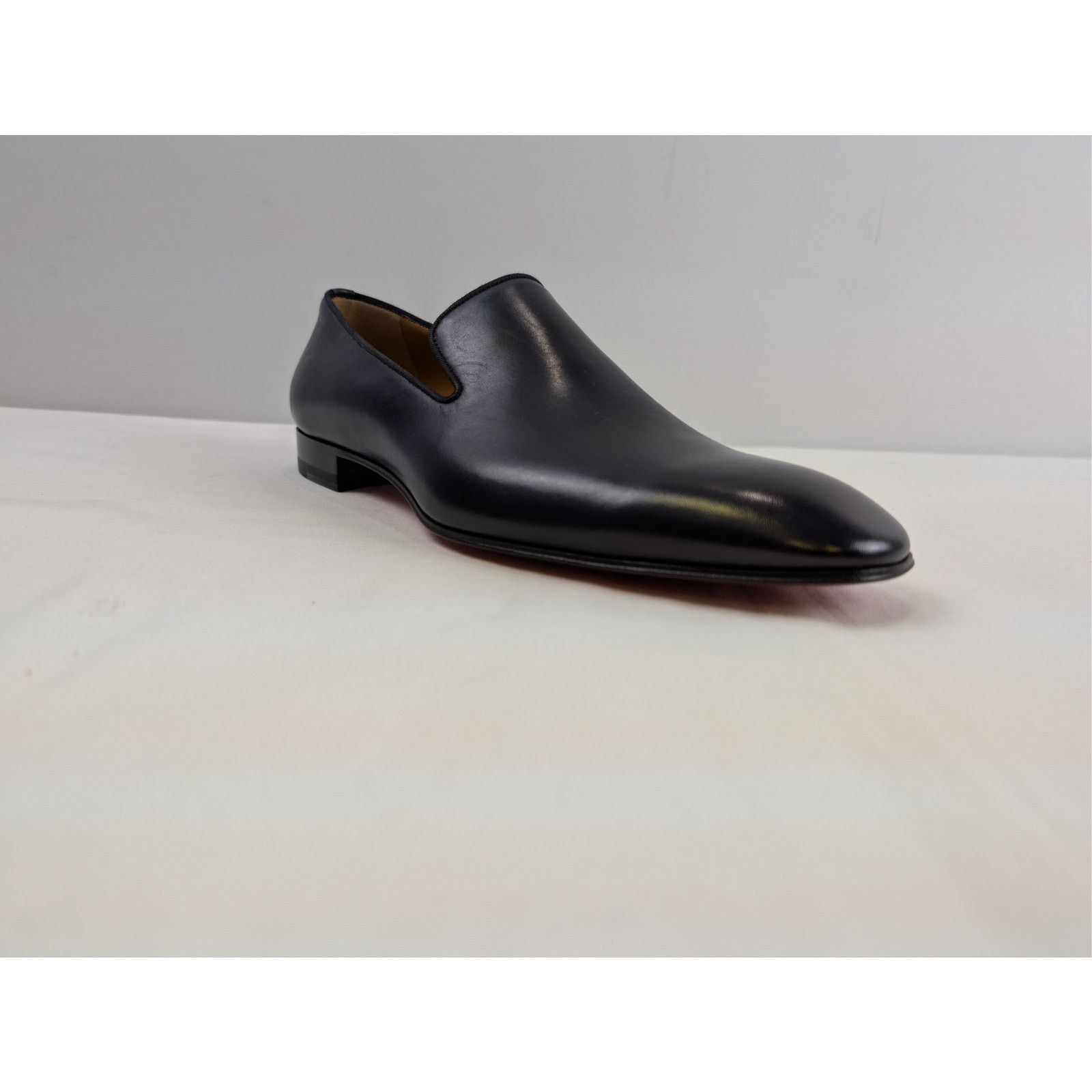 Christian Louboutin o1rshd1 smooth calf leather Dandelion loafer Shoe Boots Navy Size US 10.5 / EU 43-44 - 2 Thumbnail