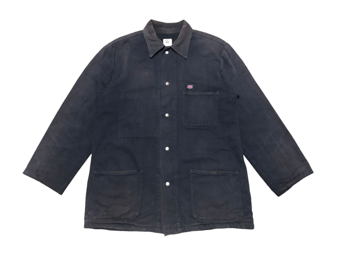 Blue Blue Japan Vintage H.R.M.MFG.CO Workwear / Chore Jacket Sunfaded Faded Size US M / EU 48-50 / 2 - 1 Thumbnail