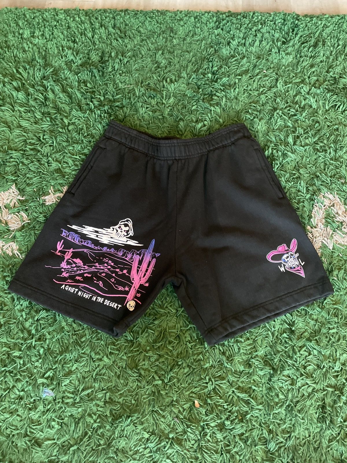 Warren Lotas Warren Lotas Outlaw Sweat Shorts Black S Size US 30 / EU 46 - 1 Thumbnail