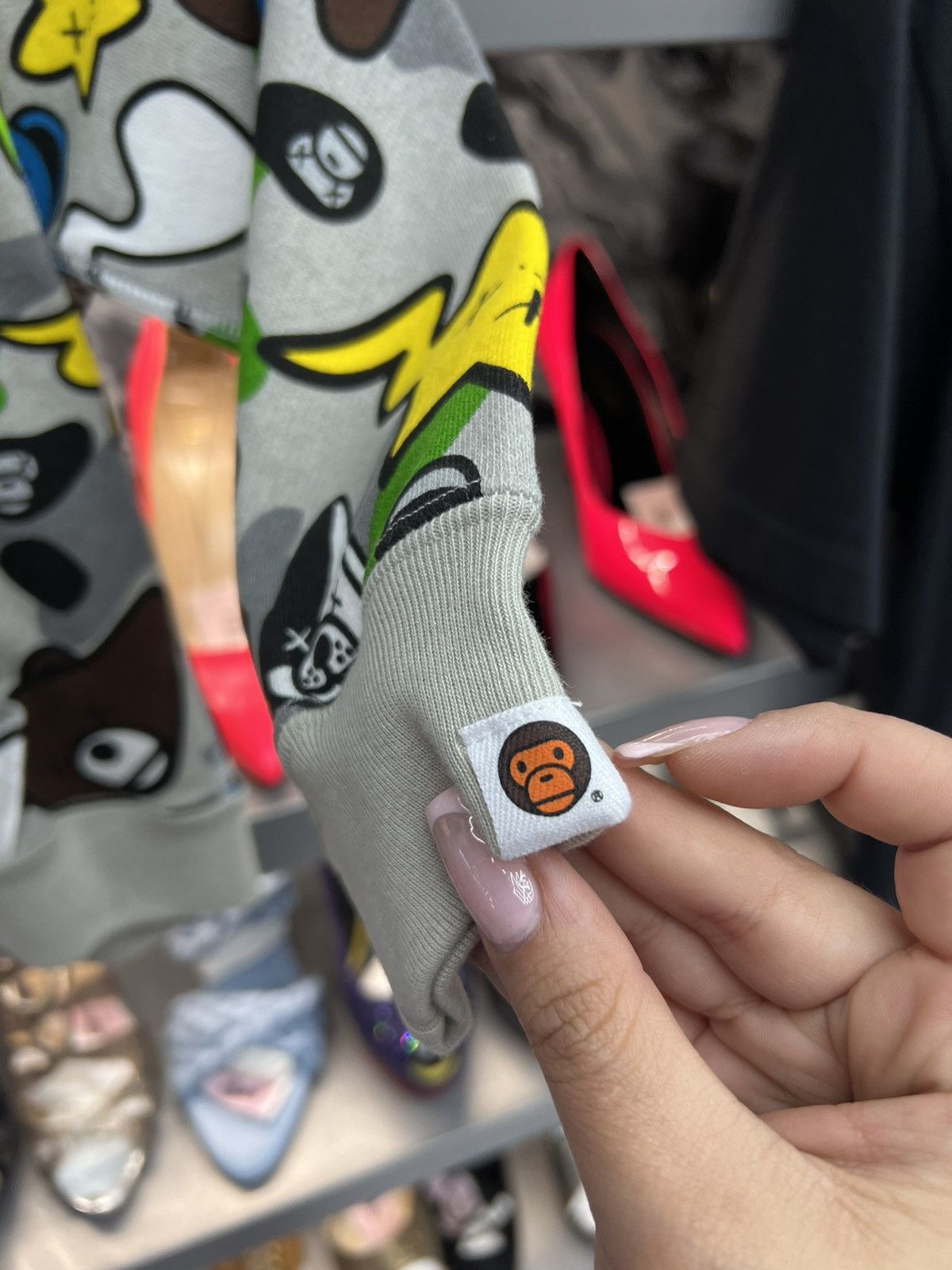 Bape Bape Baby Milo Zip Sweatshirt Size US XXS / EU 40 - 5 Thumbnail