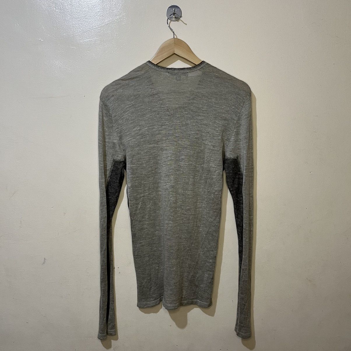 John Varvatos John Varvatos Silk Knitted Sweater Long Sleeve Size US M / EU 48-50 / 2 - 10 Thumbnail