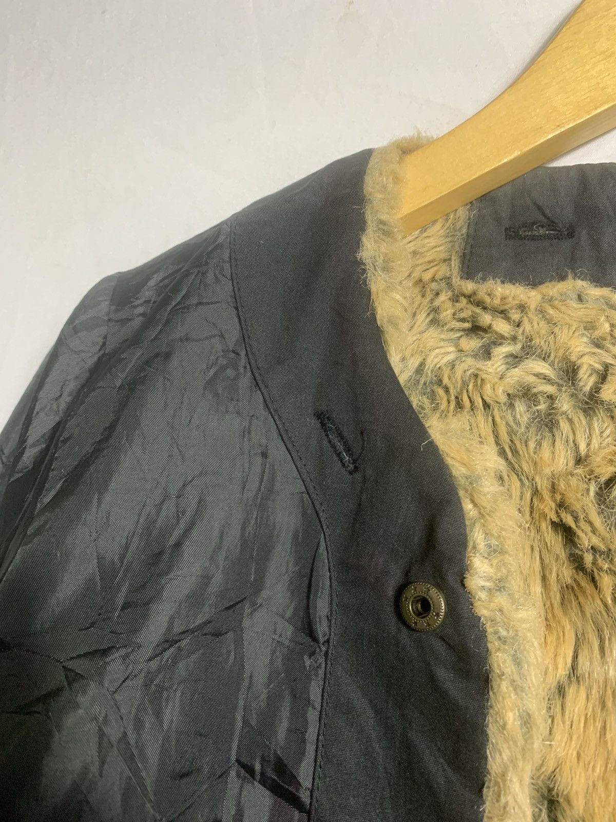 Japanese Brand Japanese Earth Fur Outer Jacket Size US S / EU 44-46 / 1 - 13 Thumbnail