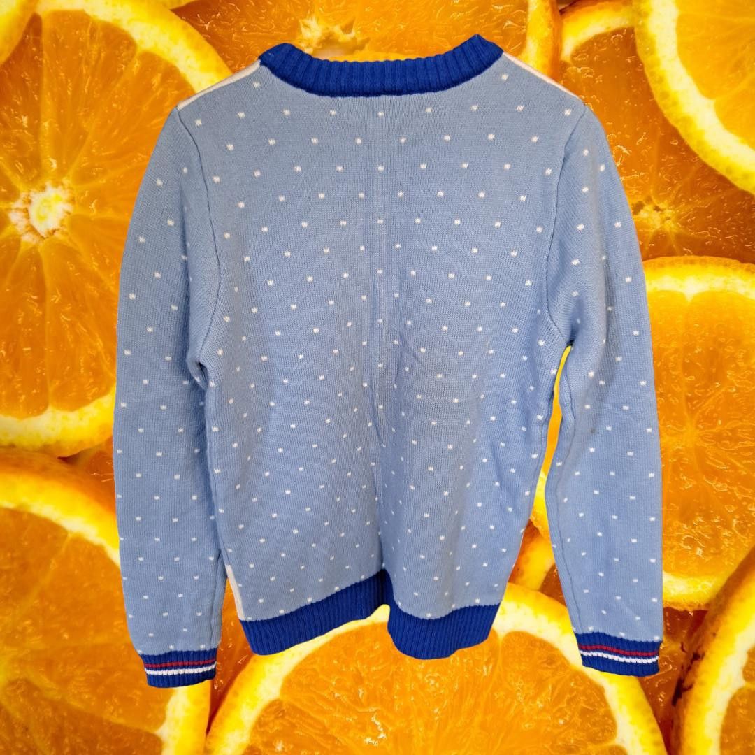 Other Skedouche Blue Rudolph Knit Christmas/Holiday Ugly Sweater S Size US S / EU 44-46 / 1 - 6 Thumbnail