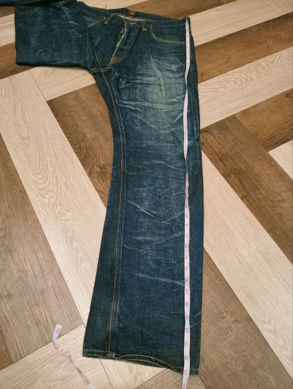 Lee VINTAGE LEE RIDERS LOT 101B 4101 DENIM JEANS Size US 33 - 21 Thumbnail