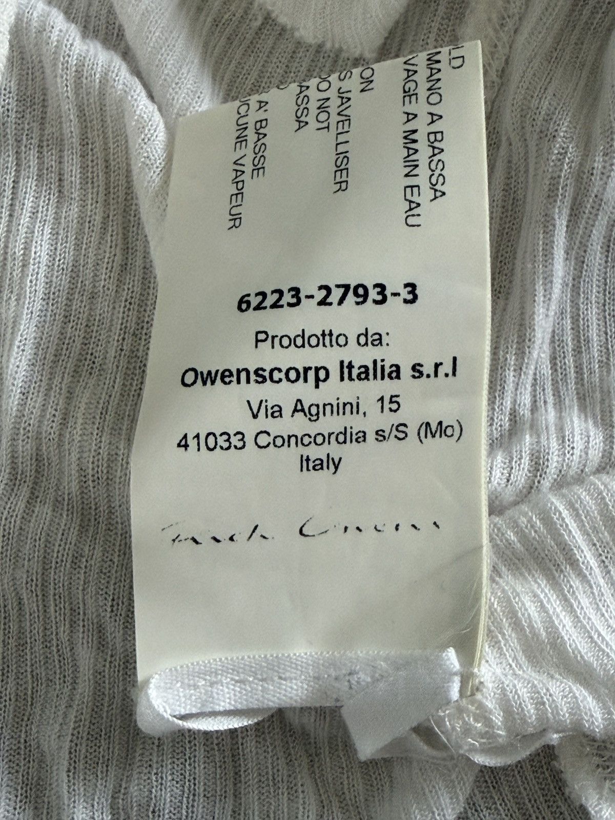 Rick Owens Rick Owens Tank White Size US L / EU 52-54 / 3 - 5 Thumbnail