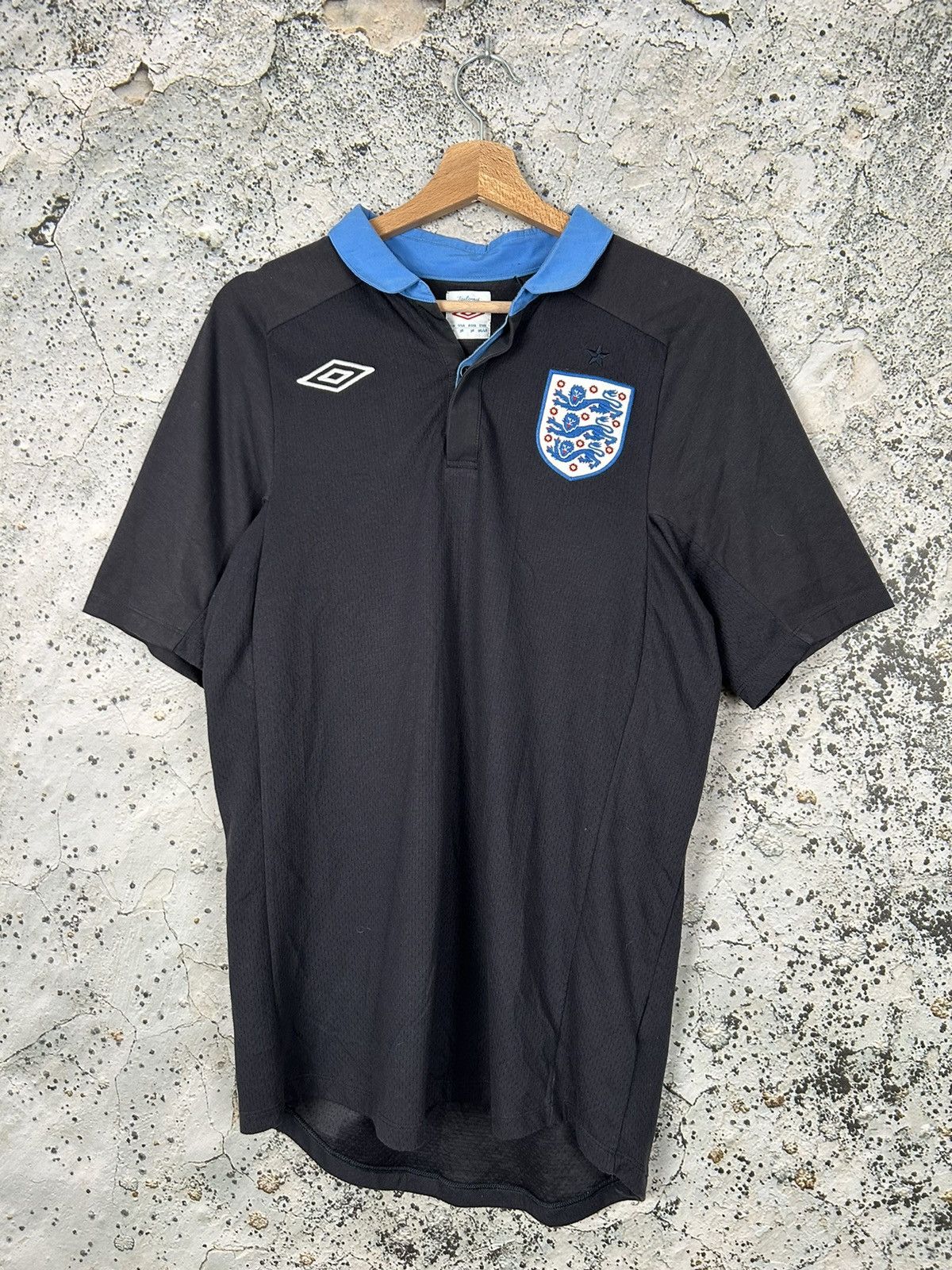 Umbro Vintage England Umbro Soccer Jersey Football World Cup Size US M / EU 48-50 / 2 - 1 Thumbnail