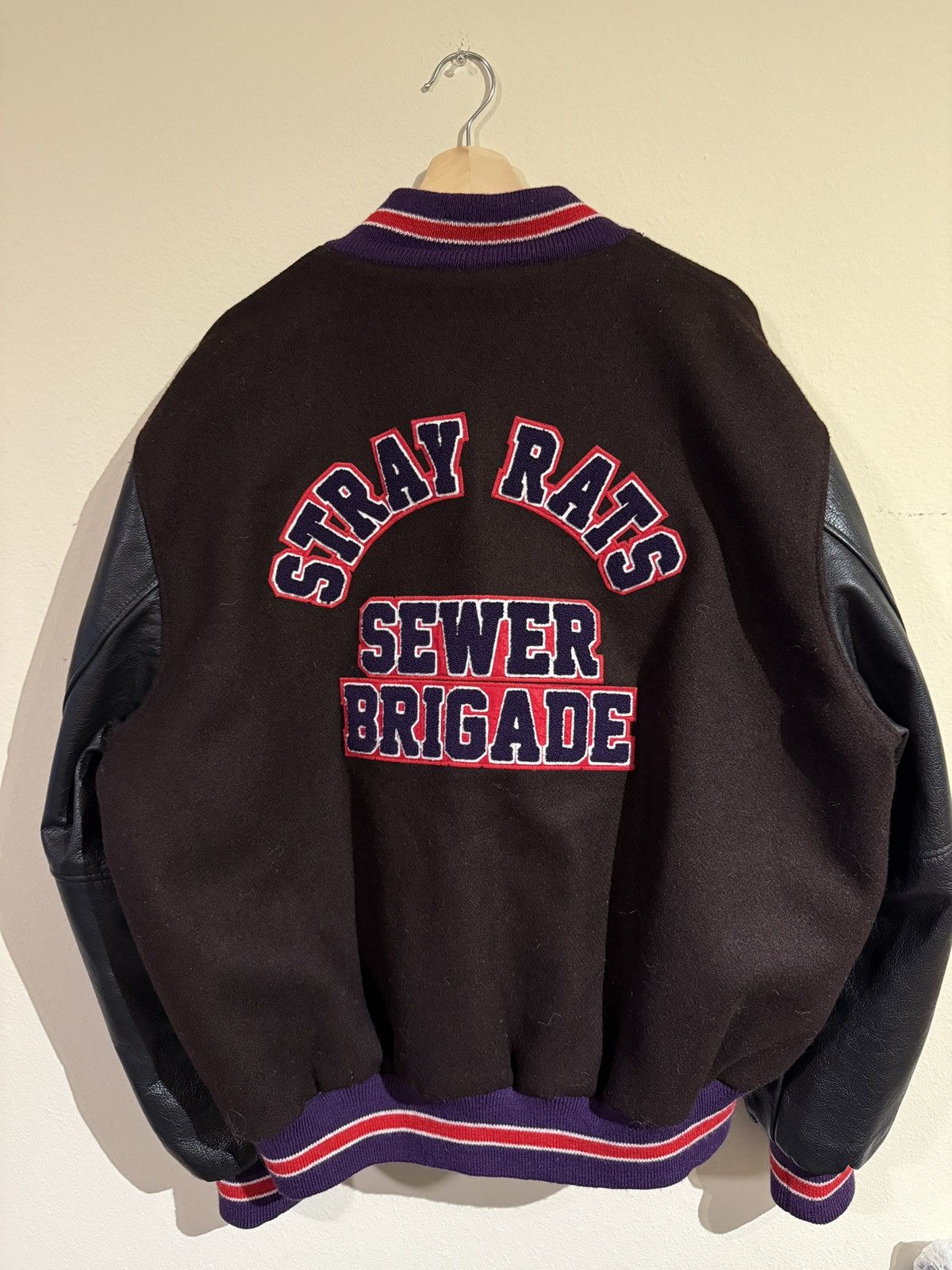 Stray Rats Stray Rats 10 year anniversary varsity jacket Size US XL / EU 56 / 4 - 6 Thumbnail