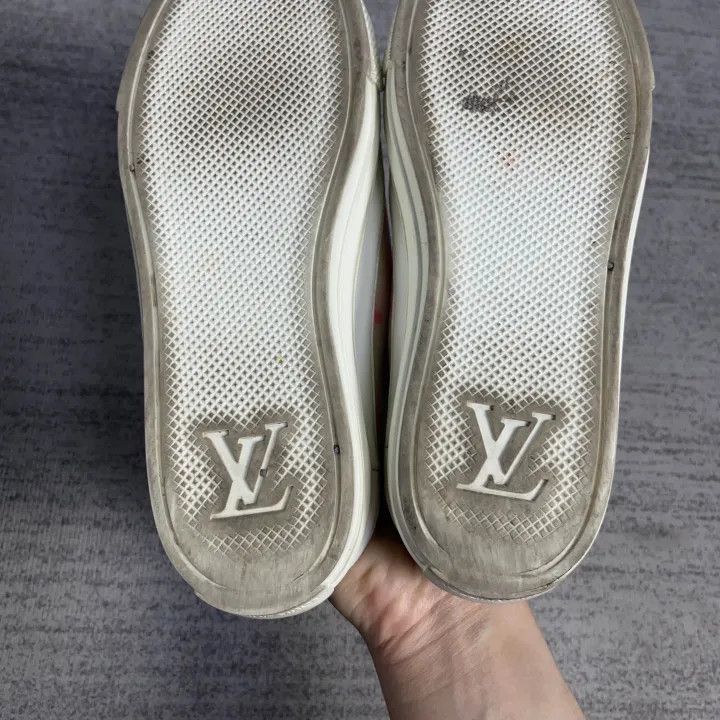 Other Louis Vuitton Stellar Monogram Pink Slip-On Sneakers -2508 Size US 6 / IT 36 - 8 Thumbnail