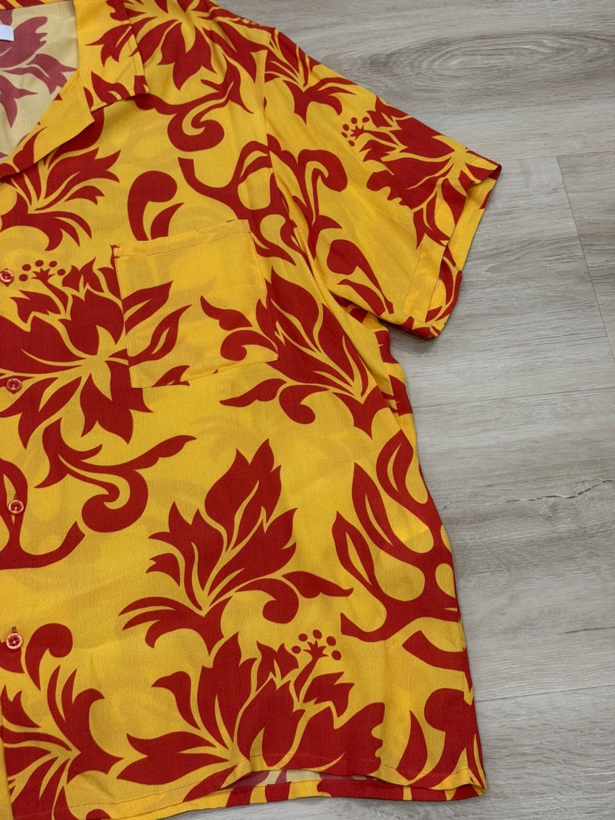 ERL ERL Flame Button Up Shirt Size US L / EU 52-54 / 3 - 9 Thumbnail