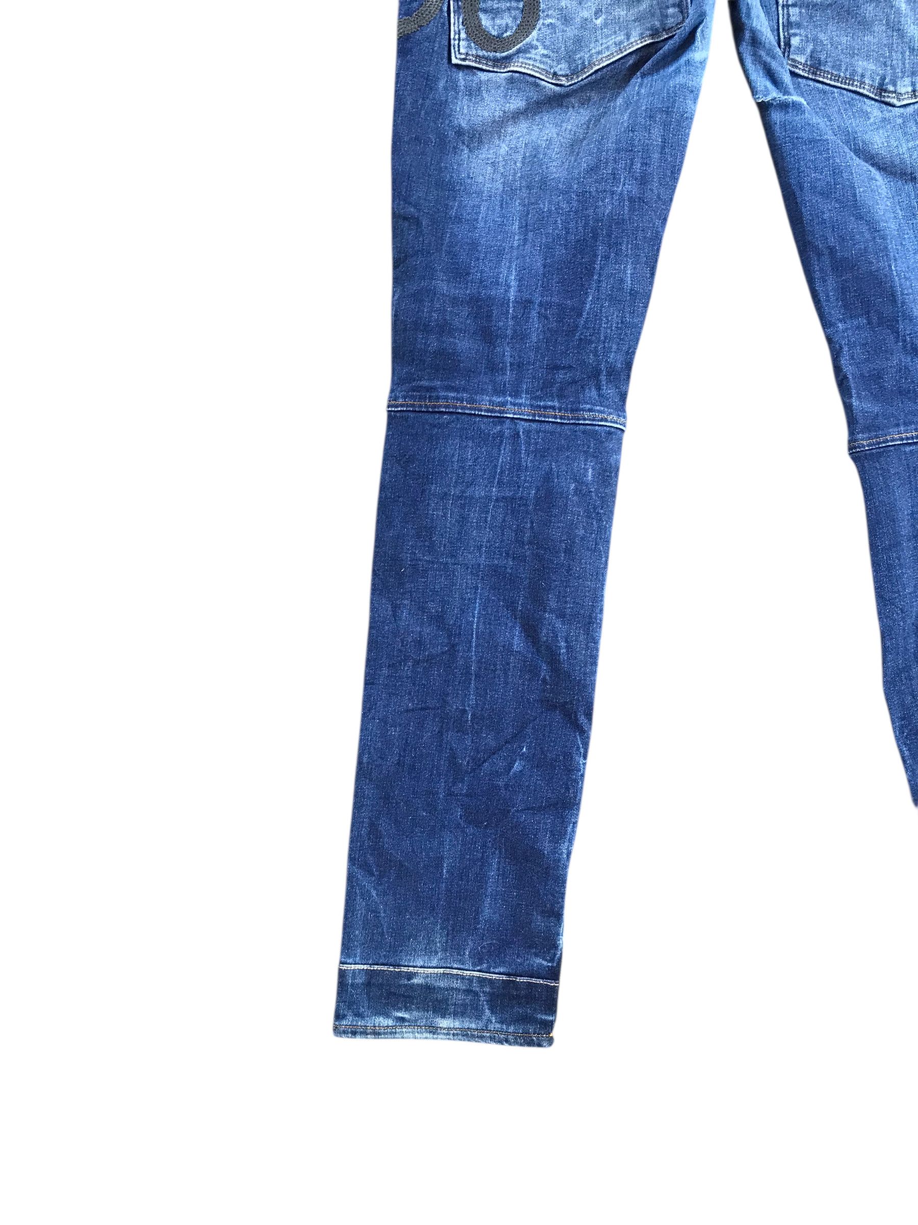 If Six Was Nine Heat G-star Distressed Denim-size 30-skinny fit Size US 30 / EU 46 - 4 Thumbnail