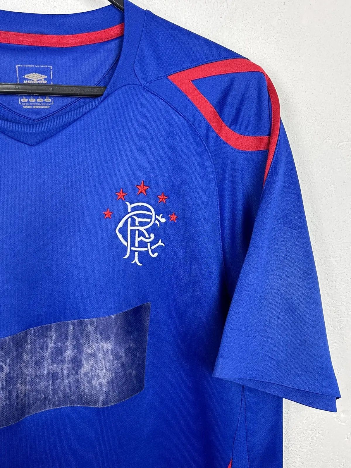 Umbro 00s Vintage Umbro x Glasgow Rangers Y2K Soccer Jersey Size US L / EU 52-54 / 3 - 2 Thumbnail