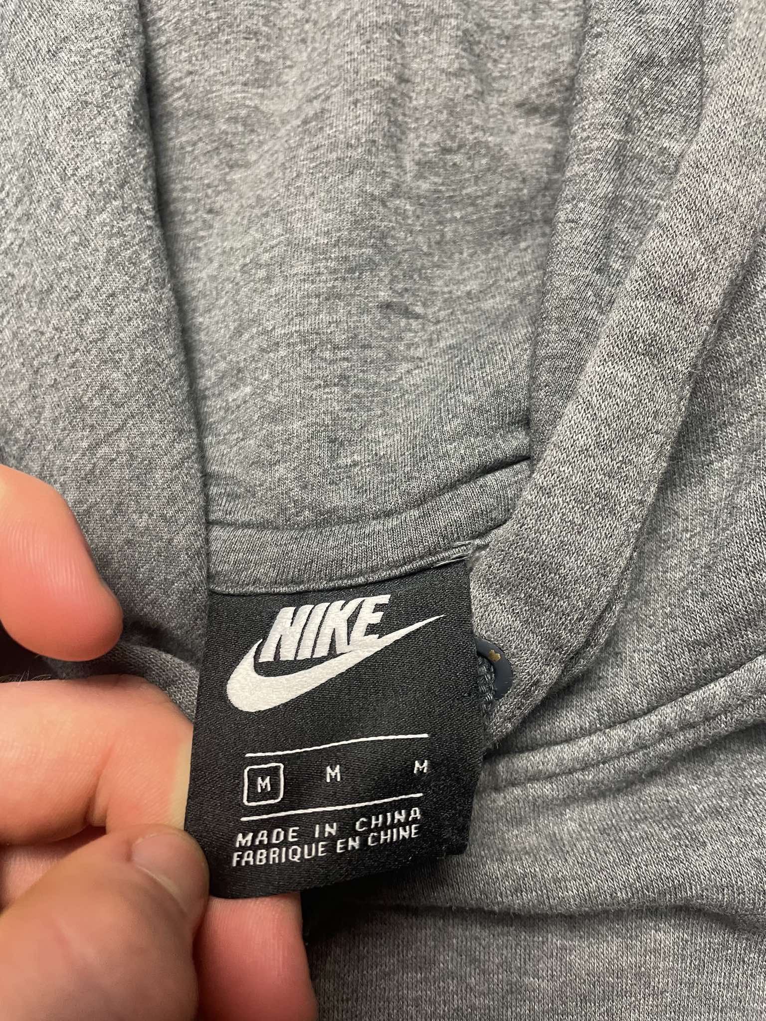 Nike × Vintage Sweatshirt hoodie basic boxy Nike solo swoosh logo retro Size US M / EU 48-50 / 2 - 6 Thumbnail
