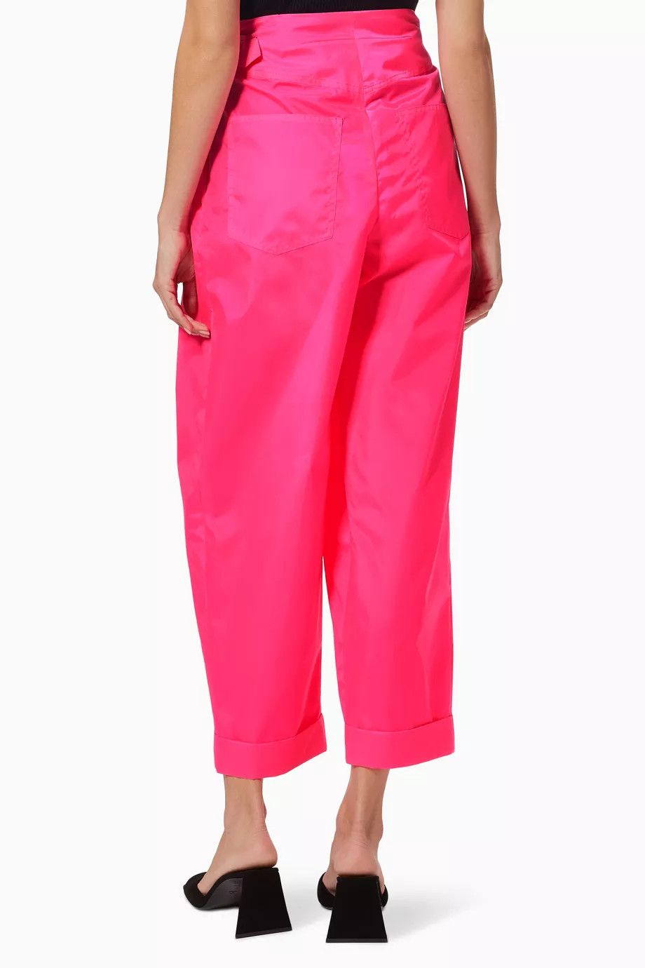 Balmain o1y0625 Casual Pant in Fuchsia Size 27" / US 4 / IT 40 - 4 Thumbnail