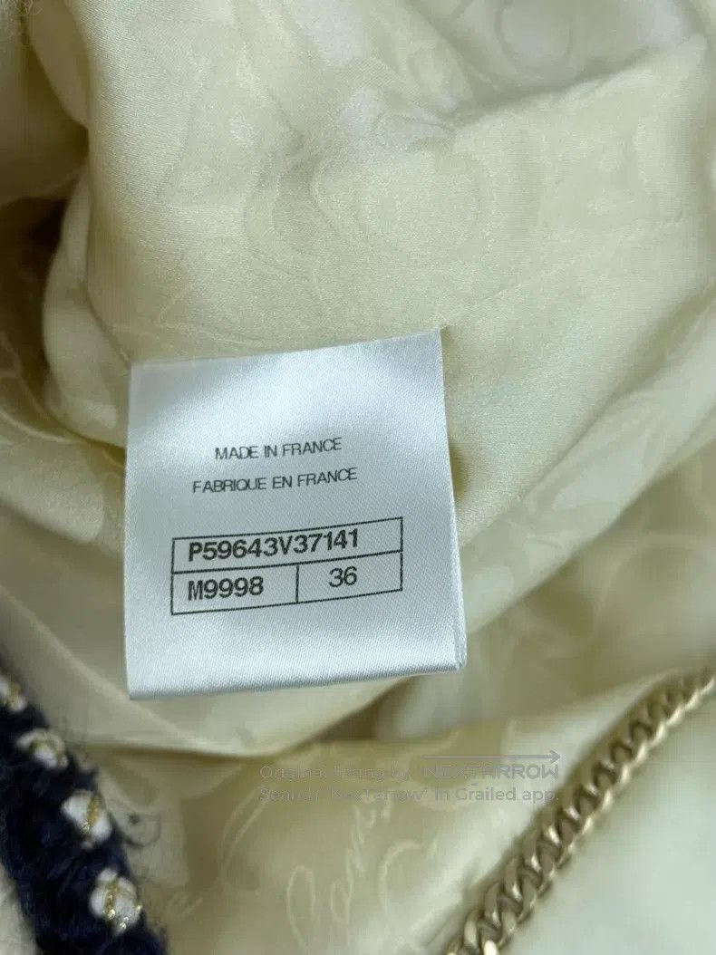 Chanel Chanel Preview series red and blue rolled-edged jacket Size XS / US 0-2 / IT 36-38 - 5 Thumbnail