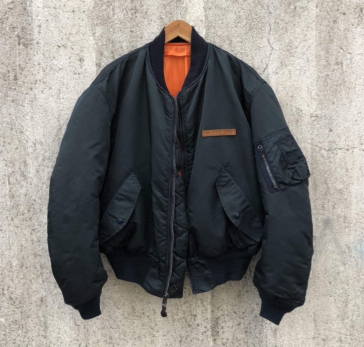 Vintage Avirex Flyers Man Intermediate Ma-1 Bomber Jacket