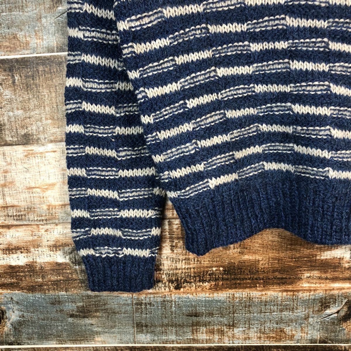 Homespun Knitwear Japan vintage Blue Knitwear #A1656 Size US XS / EU 42 / 0 - 7 Thumbnail