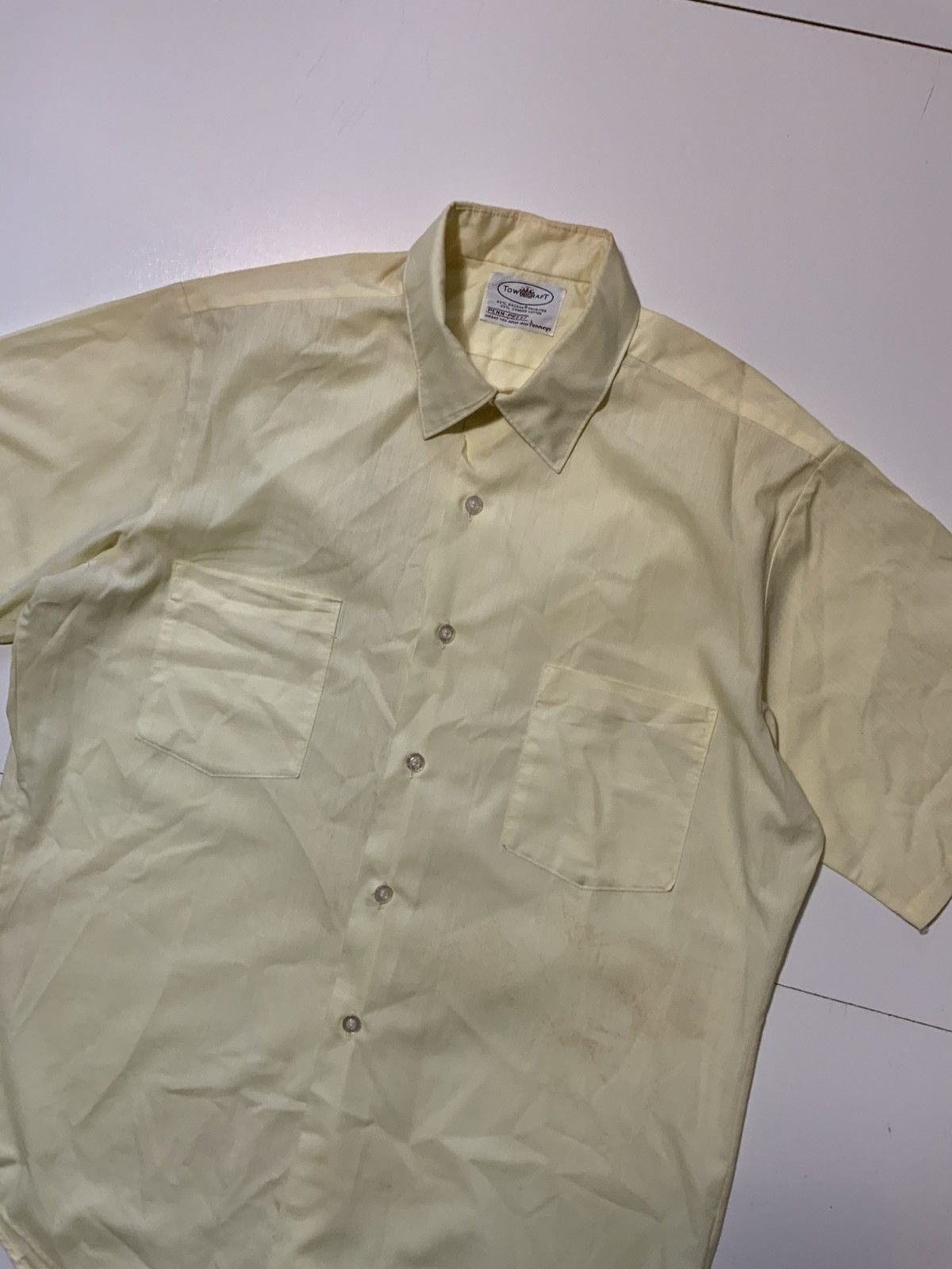 Vintage Vintage 50s 60s Towncraft Penneys Rockabilly Button Shirt Size US S / EU 44-46 / 1 - 3 Thumbnail