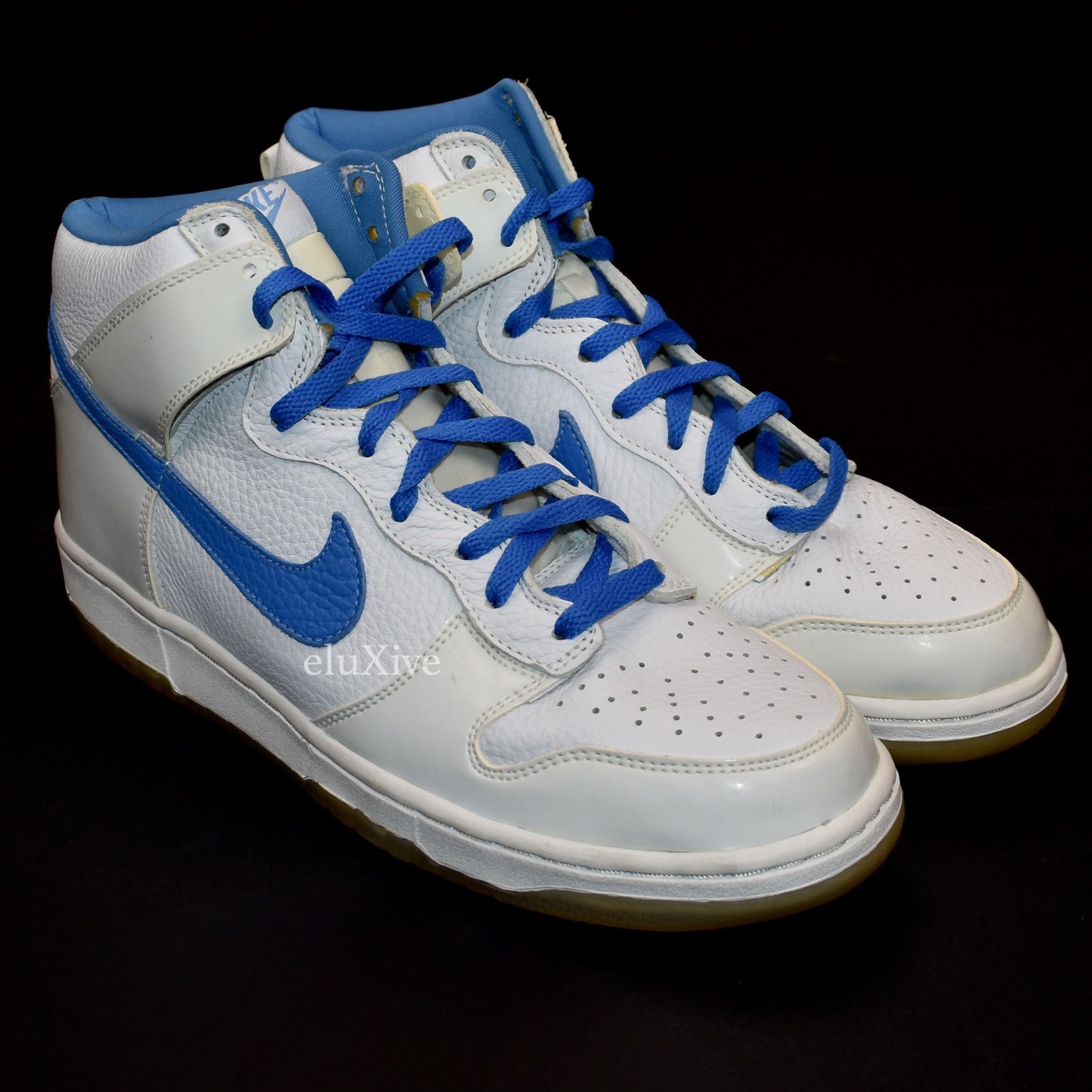 Nike 2002 Nike Dunk High Footaction UNC White University Blue DS Size US 11 / EU 44 - 1 Preview