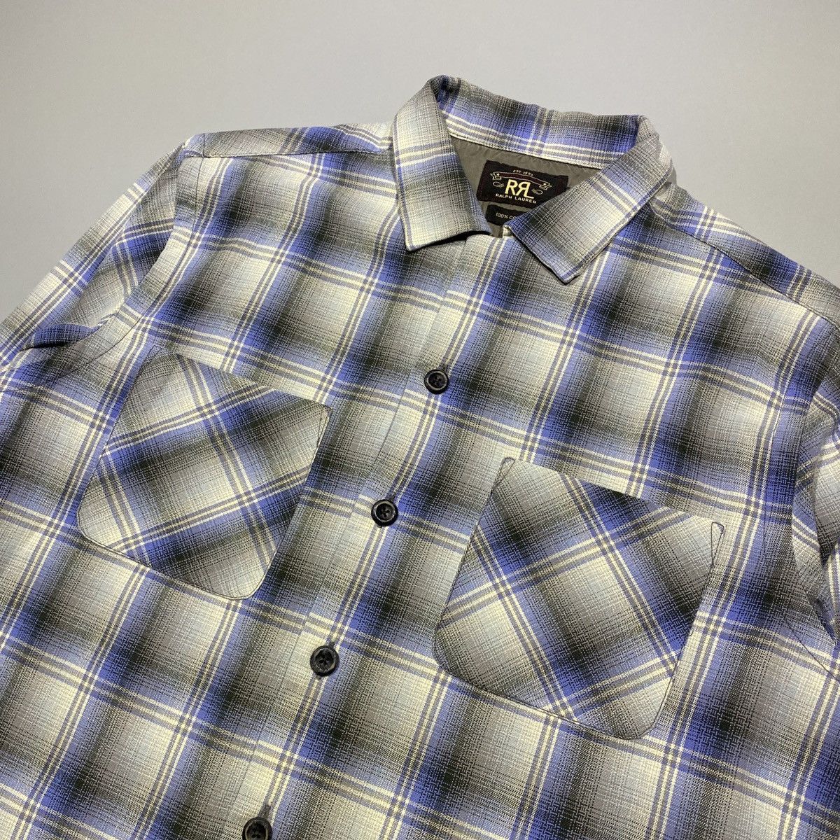 RRL Ralph Lauren Flannel Shirt Size US M / EU 48-50 / 2 - 5 Thumbnail
