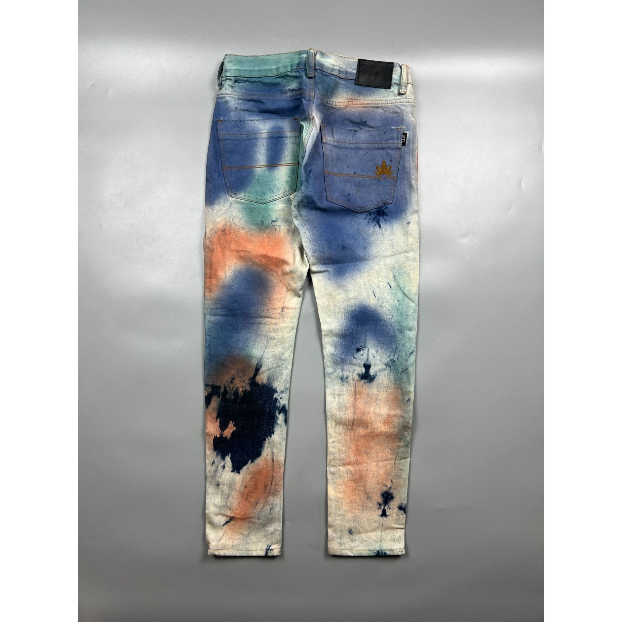 Other Dope Multicolour Skinny Denim Jeans Pants (Y0968) Size US 32 / EU 48 - 9 Thumbnail