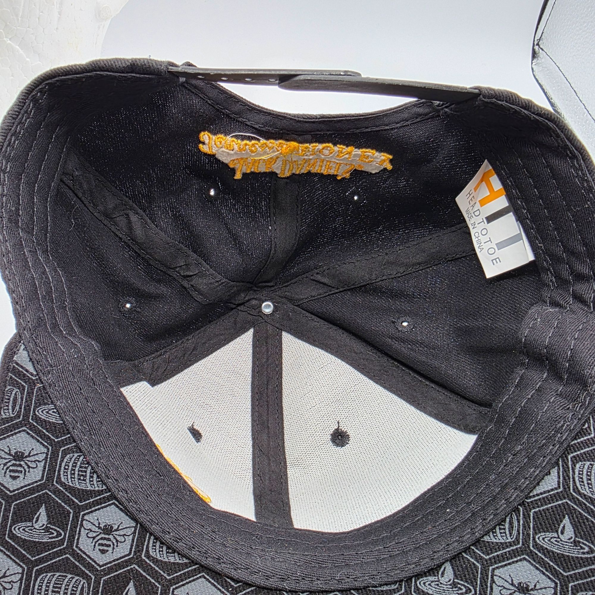 Other Jack Daniels Tennessee Honey Adults Black Yellow Snapback Ha Size ONE SIZE - 6 Thumbnail