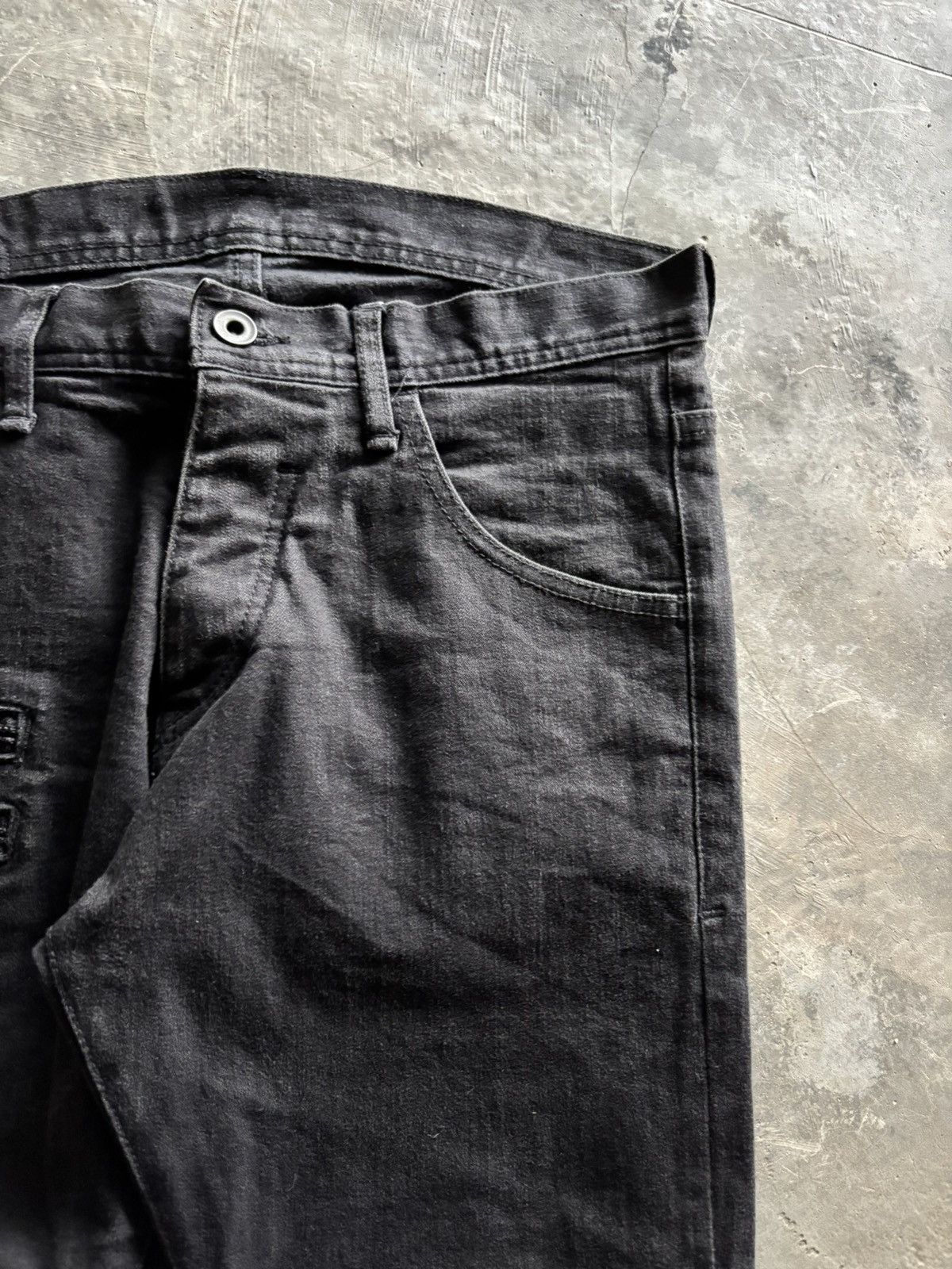 SHAREEF SHAREEF TOKYO 2007 JAPANESE DENIM UNDERCOVER STYLE ROCKSTAR Size US 29 - 3 Thumbnail
