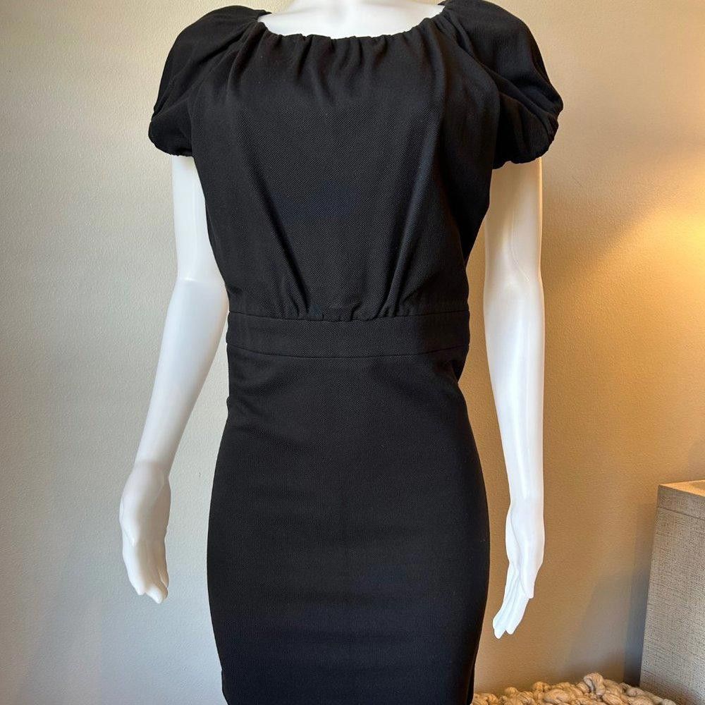 Designer Twelfth Street by Cynthia Vincent Exposed Zipper Black Dress Size M / US 6-8 / IT 42-44 - 1 Thumbnail
