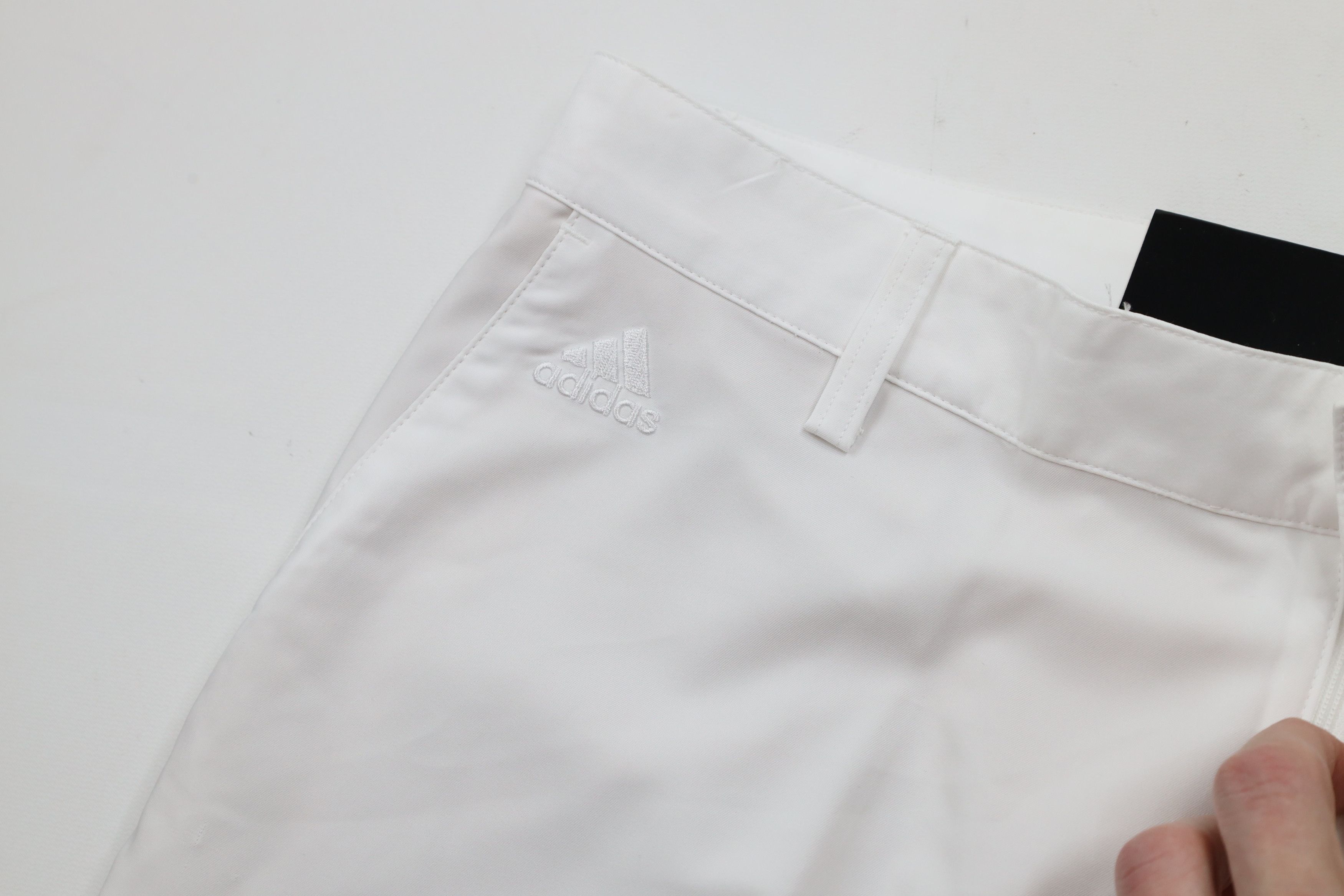 Adidas × Vintage New Adidas Golf Tech Wide Leg Golfing Chino Pants White Size US 34 / EU 50 - 6 Thumbnail