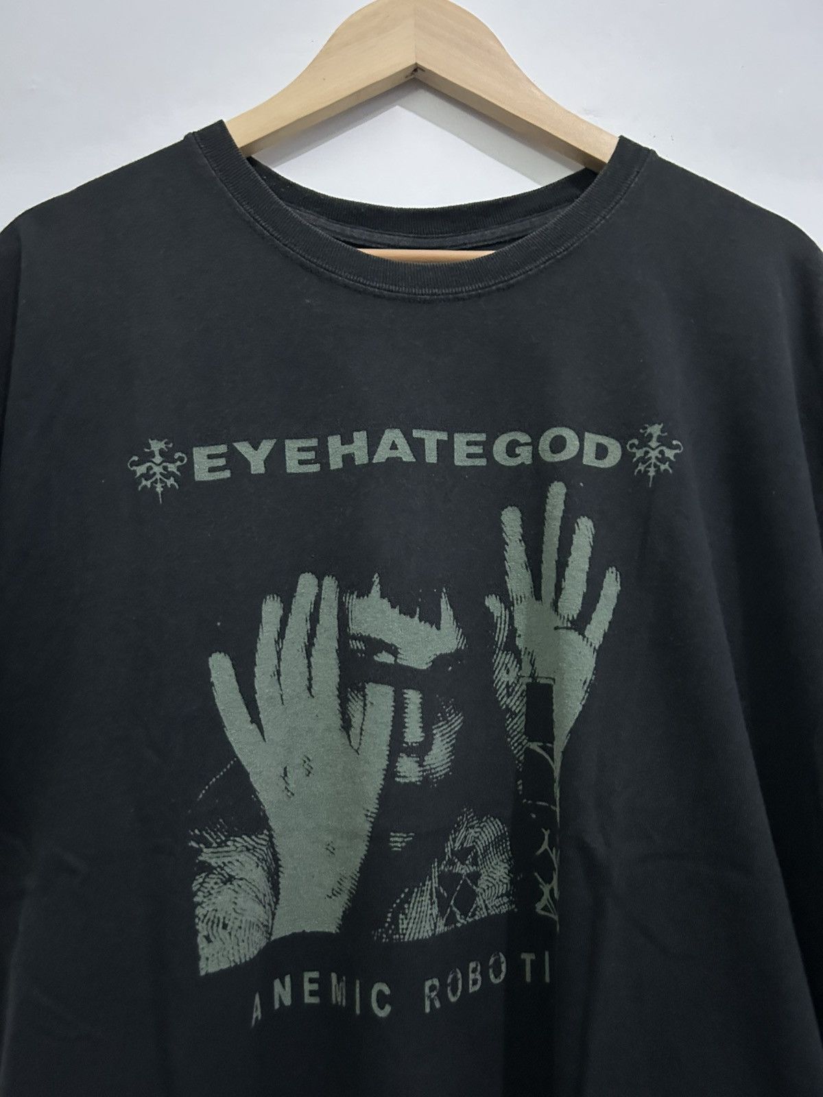 Band Tees Early’00 EYEHATEGOD Anemic Robotic Size US XL / EU 56 / 4 - 1 Thumbnail