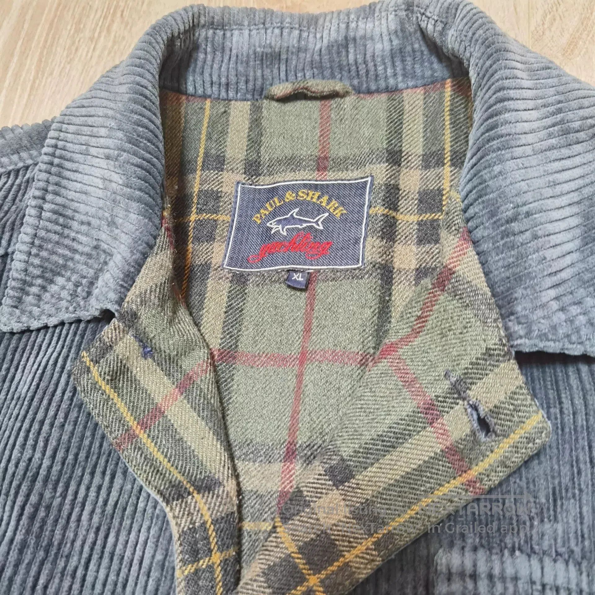 Paul & Shark PAUL&SHARK 90s Corduroy Field Jacket. Size US XL / EU 56 / 4 - 4 Thumbnail