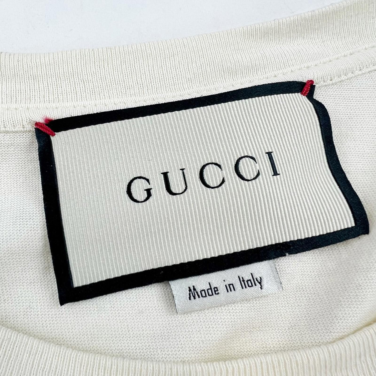Gucci Gucci Cities Cream T Shirt Size US S / EU 44-46 / 1 - 4 Thumbnail