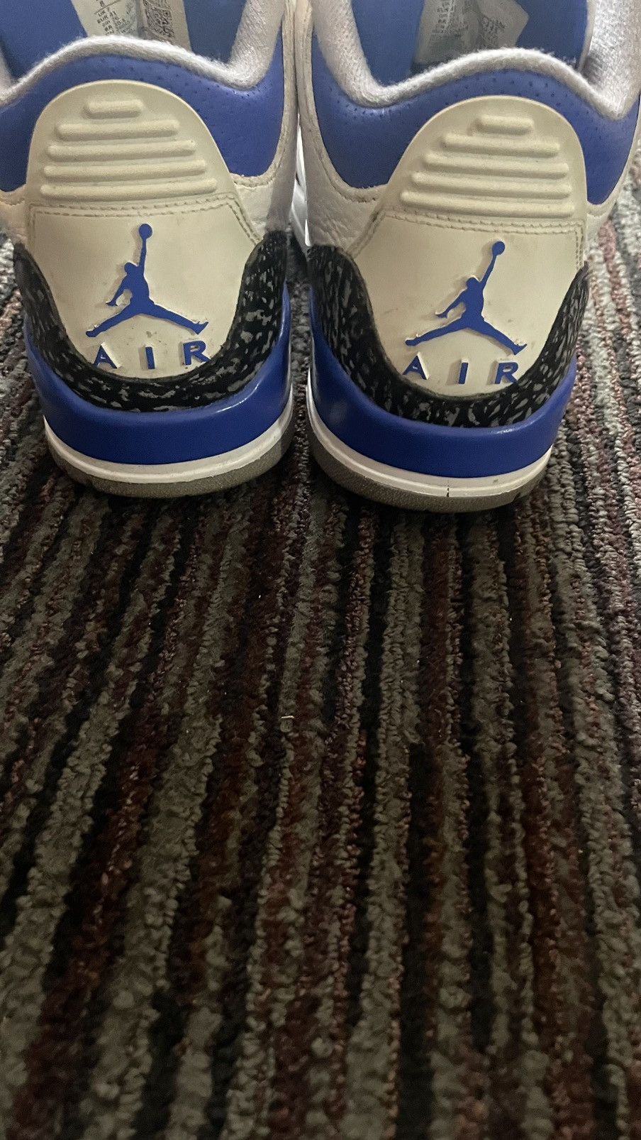Jordan Brand Jordan 3 Retro Racer Blue Size US 8 / EU 41 - 6 Thumbnail