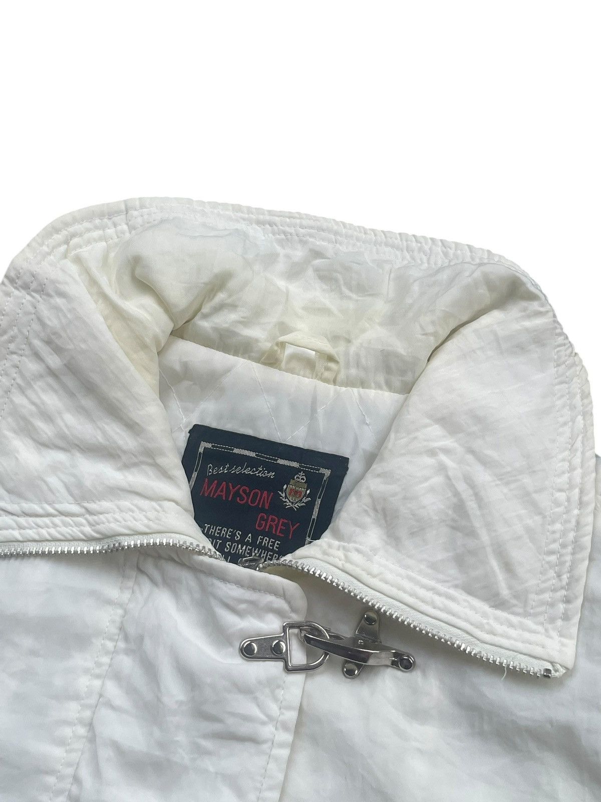 Japanese Brand Mayson Grey Bomber Jacket Size US XL / EU 56 / 4 - 5 Thumbnail