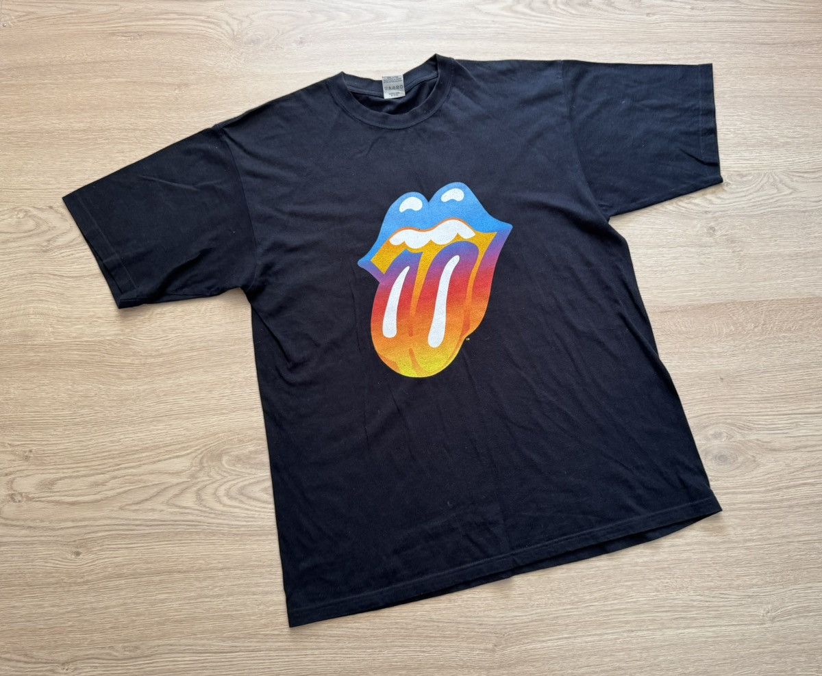 The Rolling Stones Vintage 00s 2002 The Rolling Stones Forty Licks Tour T-Shirt Size US M / EU 48-50 / 2 - 1 Thumbnail