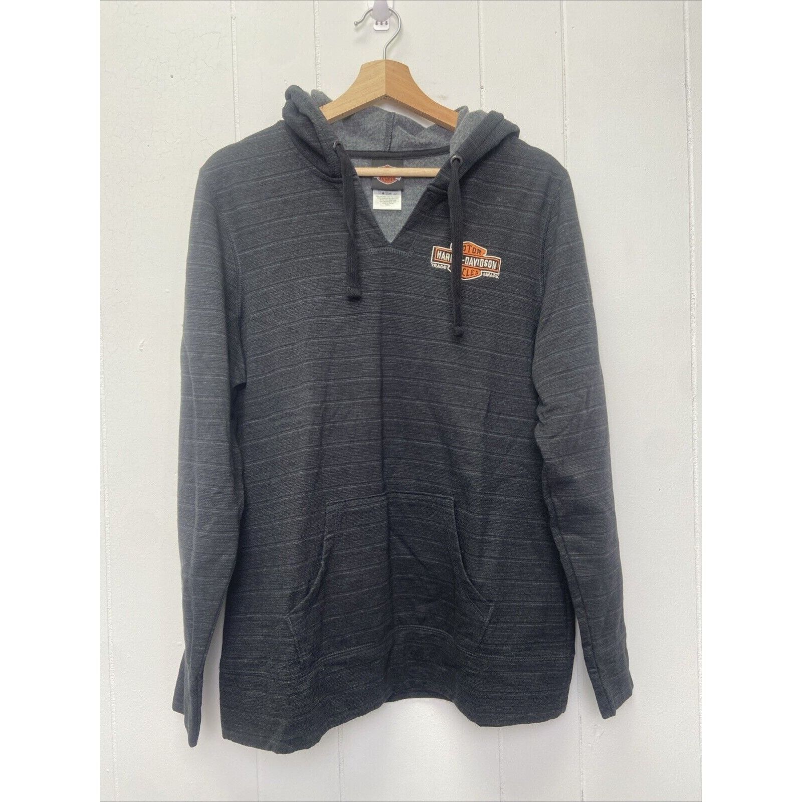 Harley Davidson Harley Davidson Women’s Striped Logo Sweatshirt Size Large Size L / US 10 / IT 46 - 1 Thumbnail