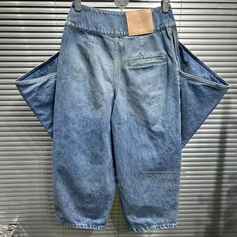 Loewe Loewe Blue Cotton Women's Skirt . Size 30" / US 8 / IT 44 - 2 Thumbnail