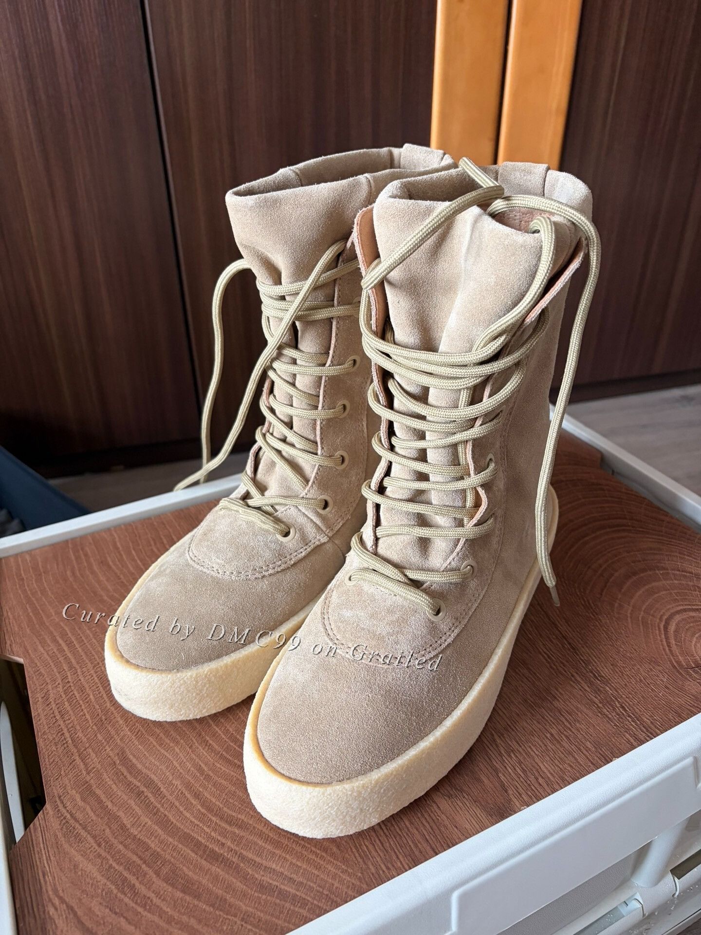 Kanye West × Yeezy Yeezy season 4 crepe boot (42) | Grailed