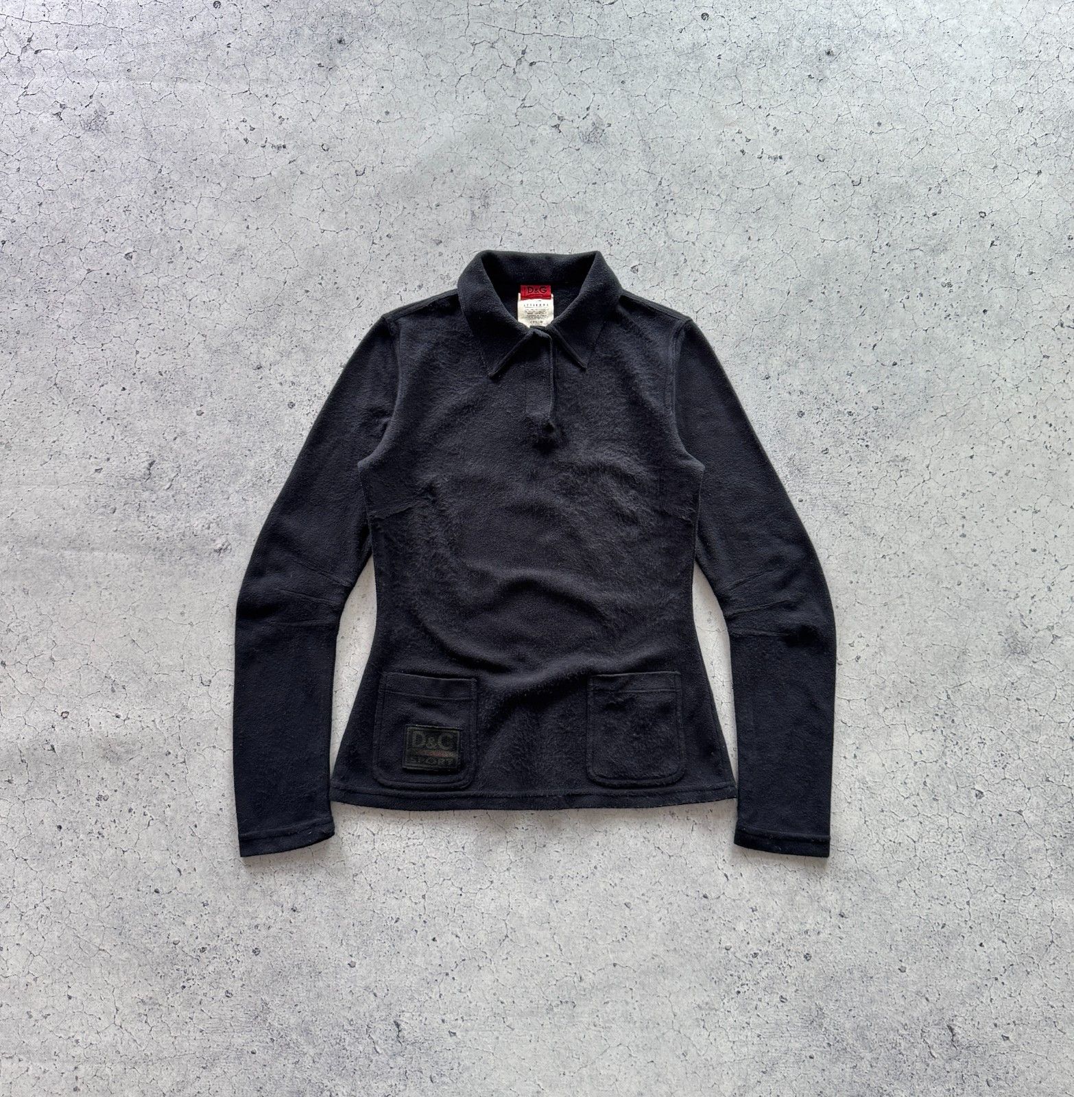 Dolce & Gabbana Vintage Dolce & Gabbana Sport Fleece Y2K Sweatshirt 00s DG Size S / US 4 / IT 40 - 1 Thumbnail