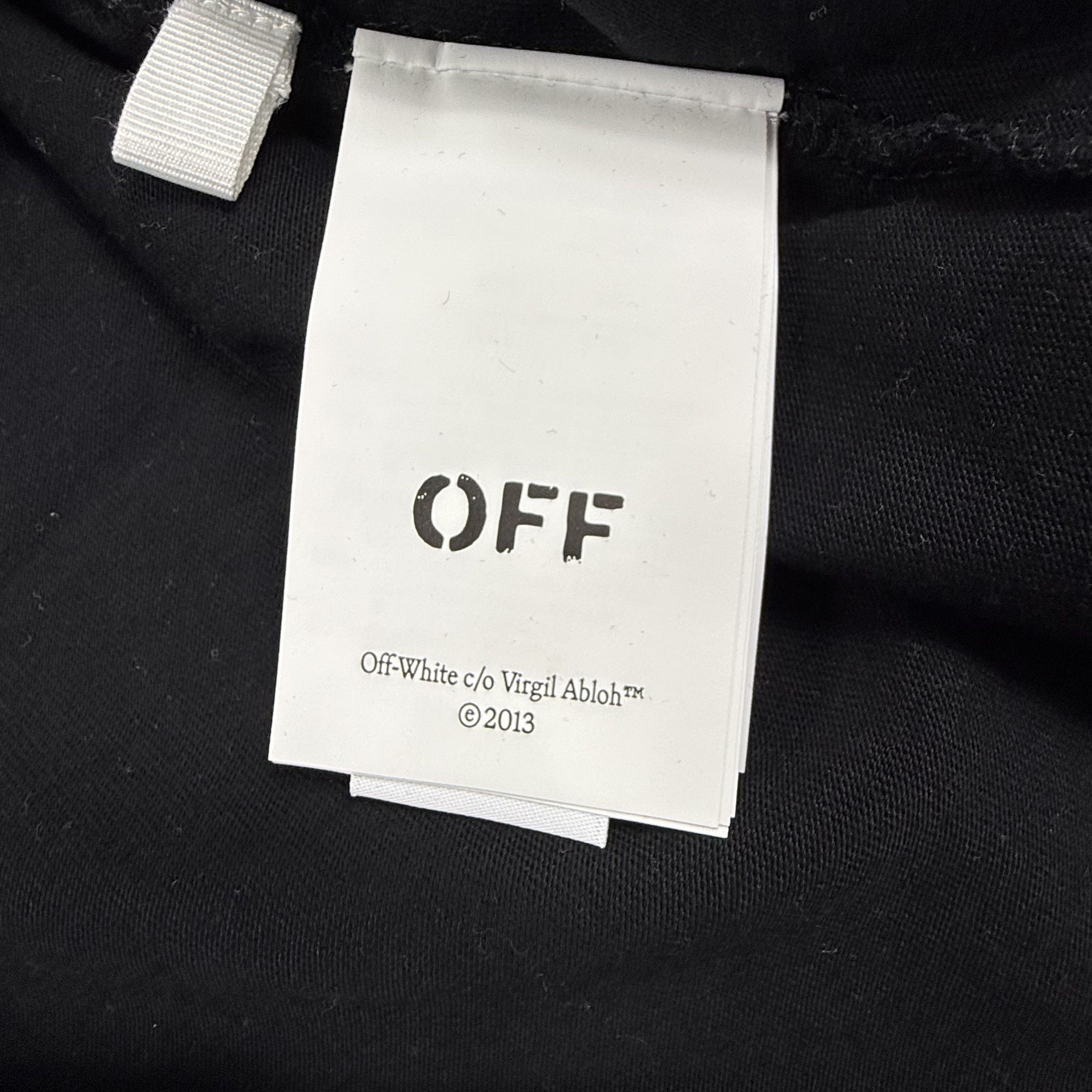 Off-White Off-White Cloud Arrows Graphic T-Shirt Black Size US XXL / EU 58 / 5 - 4 Thumbnail