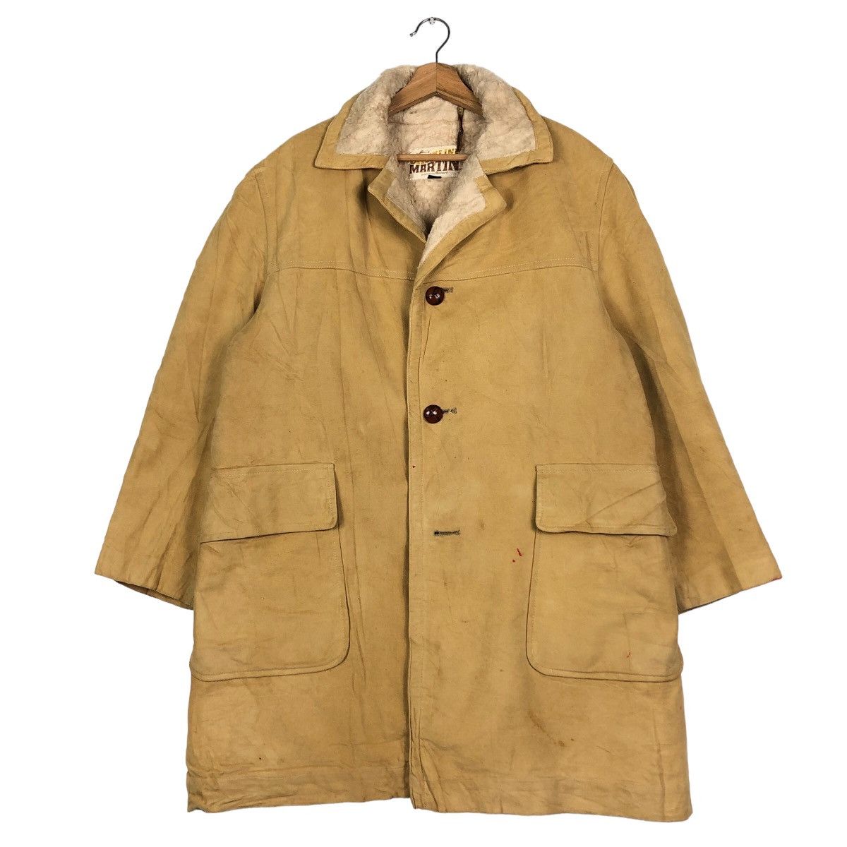 Issey Miyake Vintage Biker Jacket Big Pocket Shearling Fur Lining Martin Size US XL / EU 56 / 4 - 1 Thumbnail