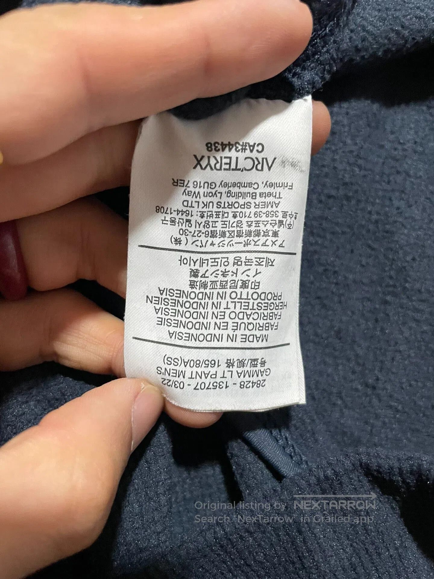 Arc'teryx Arc'teryx Half. Size US M / EU 48-50 / 2 - 3 Thumbnail