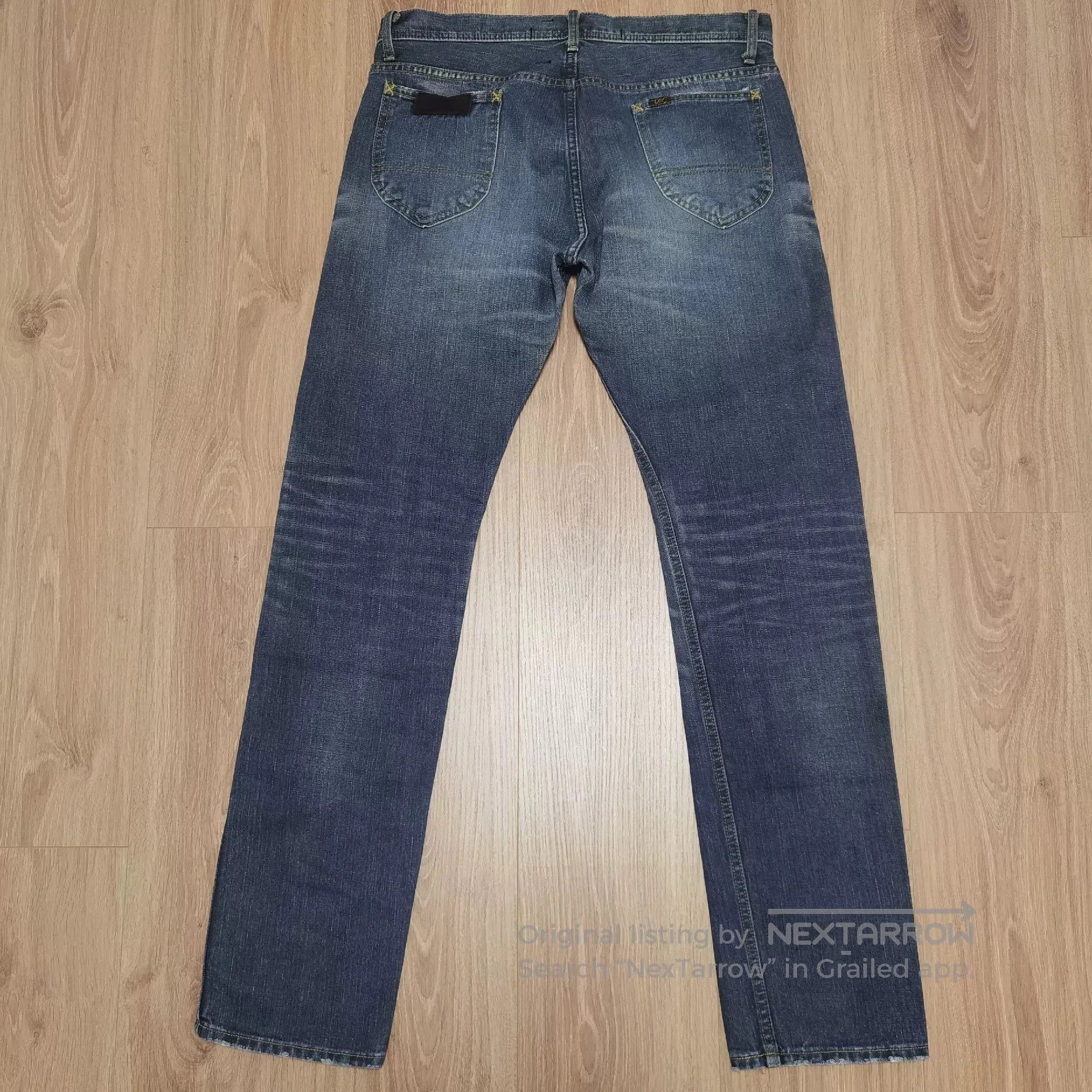 Lee Lee Riders Japanese Graffiti Strap Jeans. Size US 36 / EU 52 - 2 Thumbnail