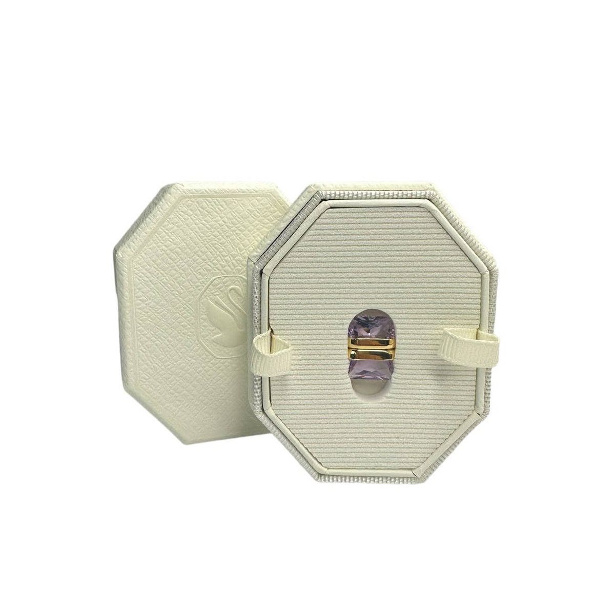 Swarovski Swarovski Lucent Ear Cuff Single, Magnetic, Purple, Size ONE SIZE - 2 Thumbnail