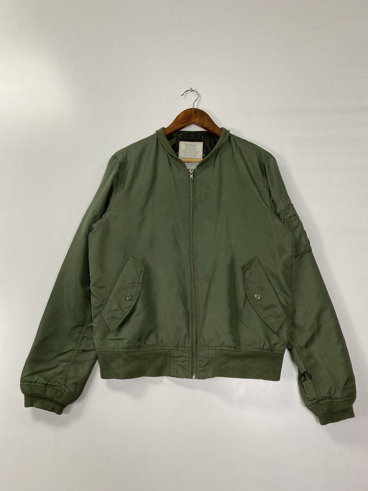 Vintage Vintage Bomber Jacket Distressed Size US M / EU 48-50 / 2 - 1 Thumbnail